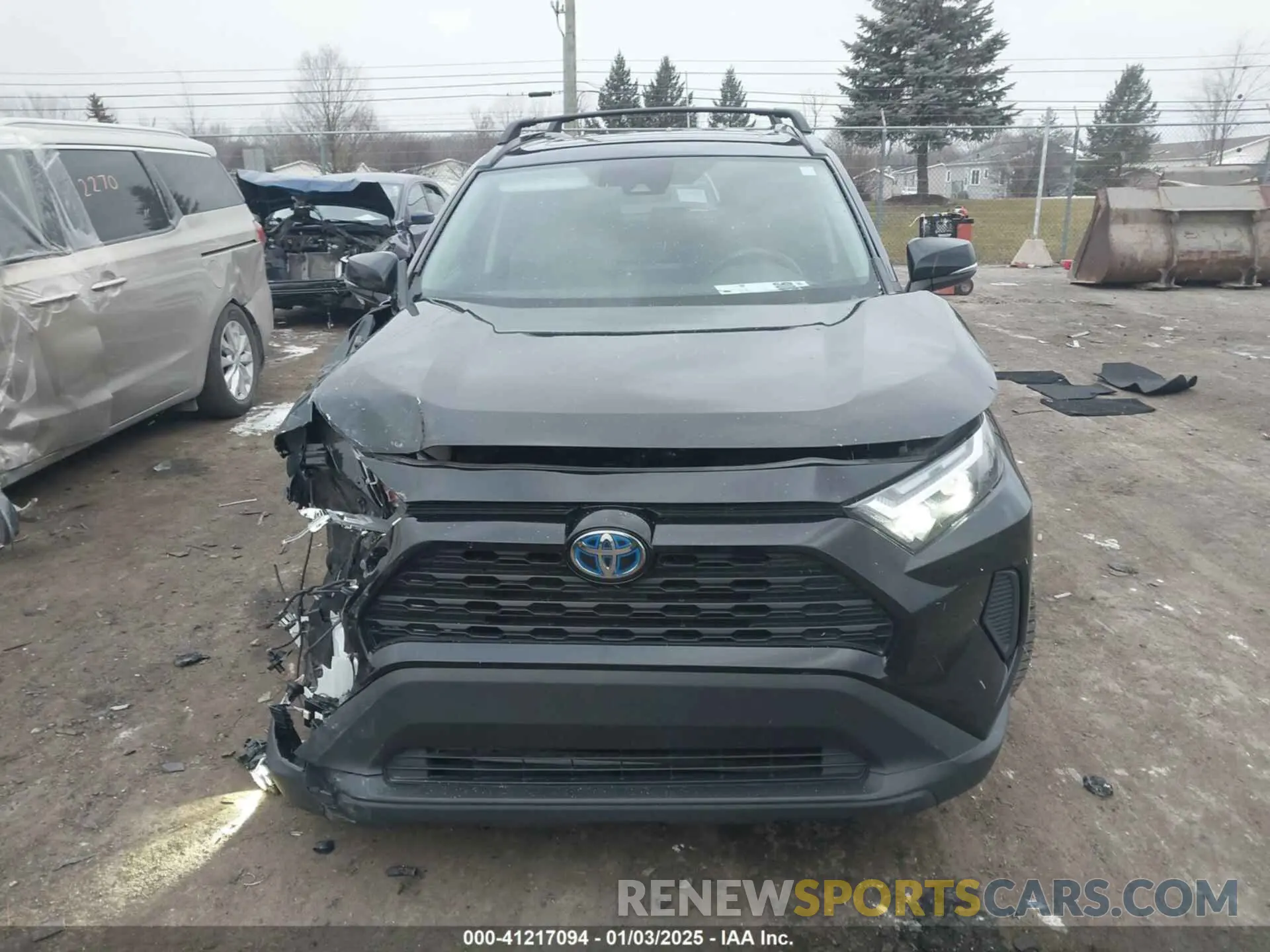 12 fotografías del automóvil dañado 4T3RWRFV3NU059351 TOYOTA RAV4 HYBRID 2022