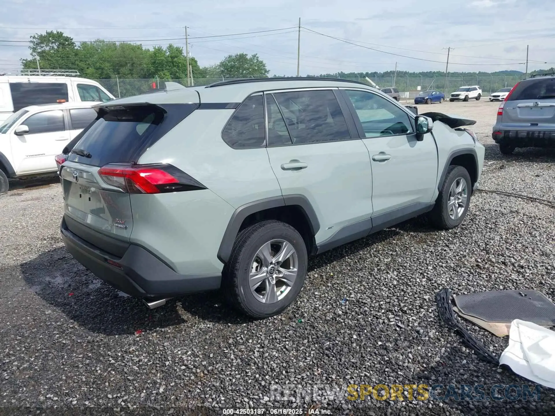4 fotografías del automóvil dañado 4T3RWRFV5NU051932 TOYOTA RAV4 HYBRID 2022