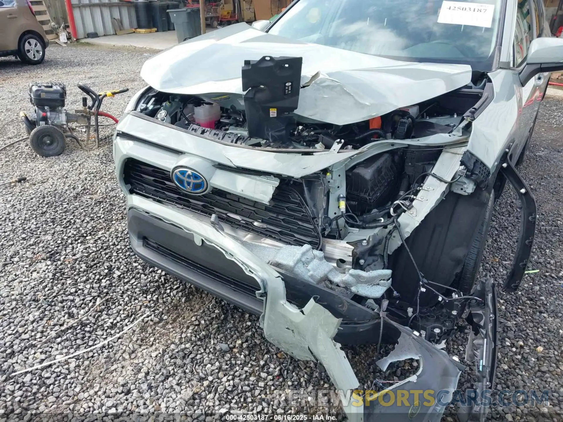 6 fotografías del automóvil dañado 4T3RWRFV5NU051932 TOYOTA RAV4 HYBRID 2022