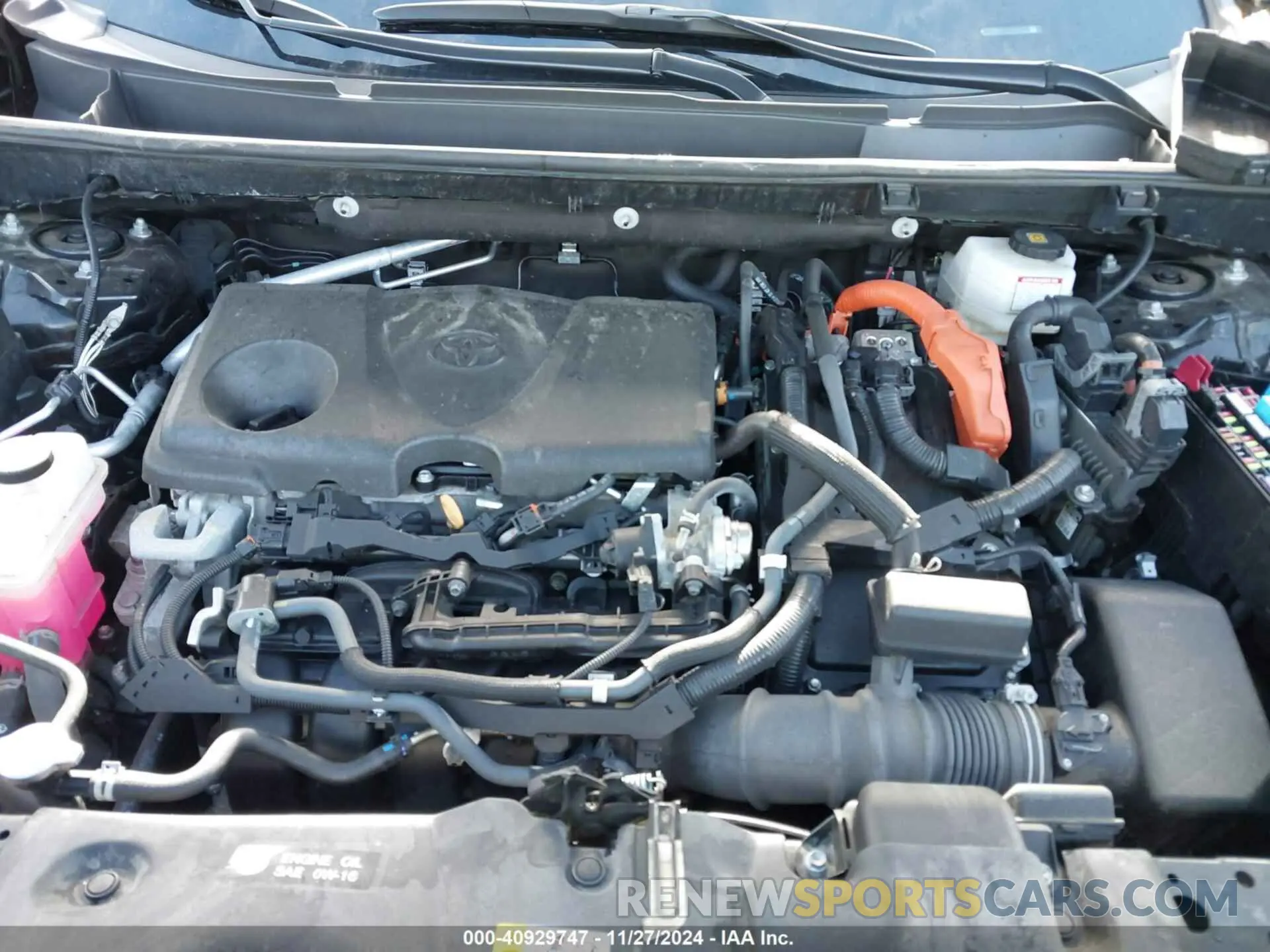 10 fotografías del automóvil dañado 4T3RWRFV5NU058332 TOYOTA RAV4 HYBRID 2022