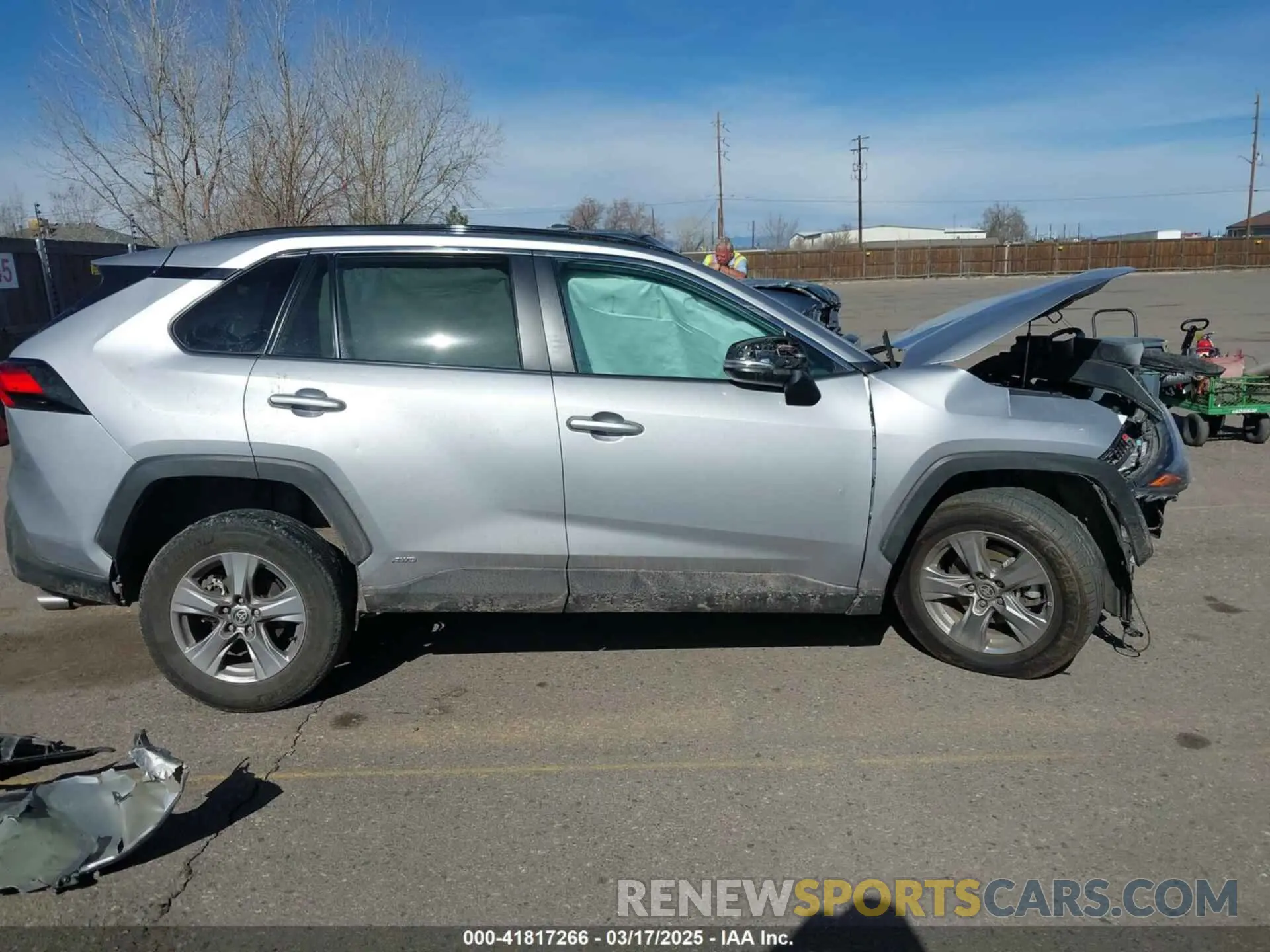 13 fotografías del automóvil dañado 4T3RWRFV5NU075549 TOYOTA RAV4 HYBRID 2022