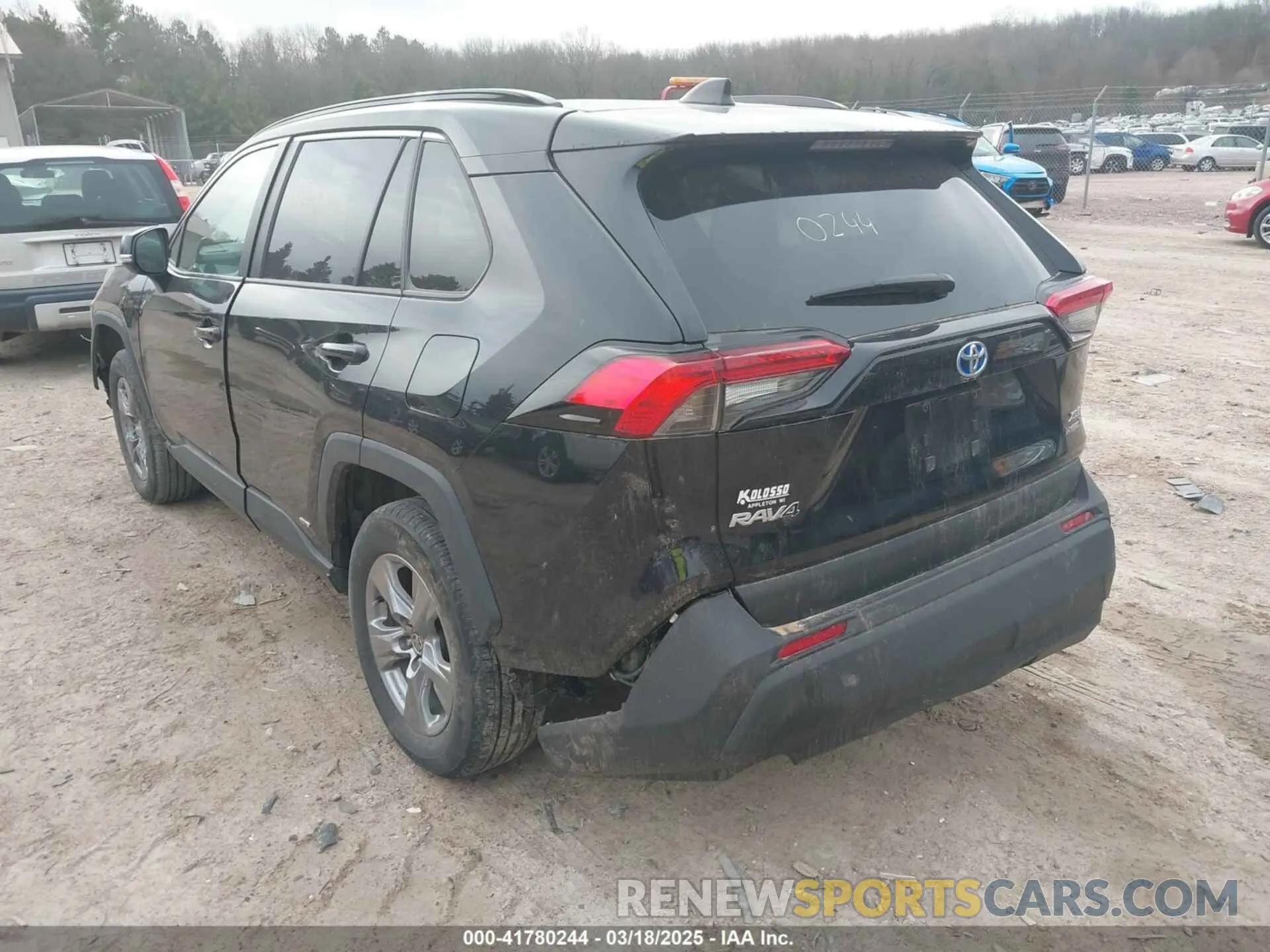 3 fotografías del automóvil dañado 4T3RWRFV5NU077849 TOYOTA RAV4 HYBRID 2022