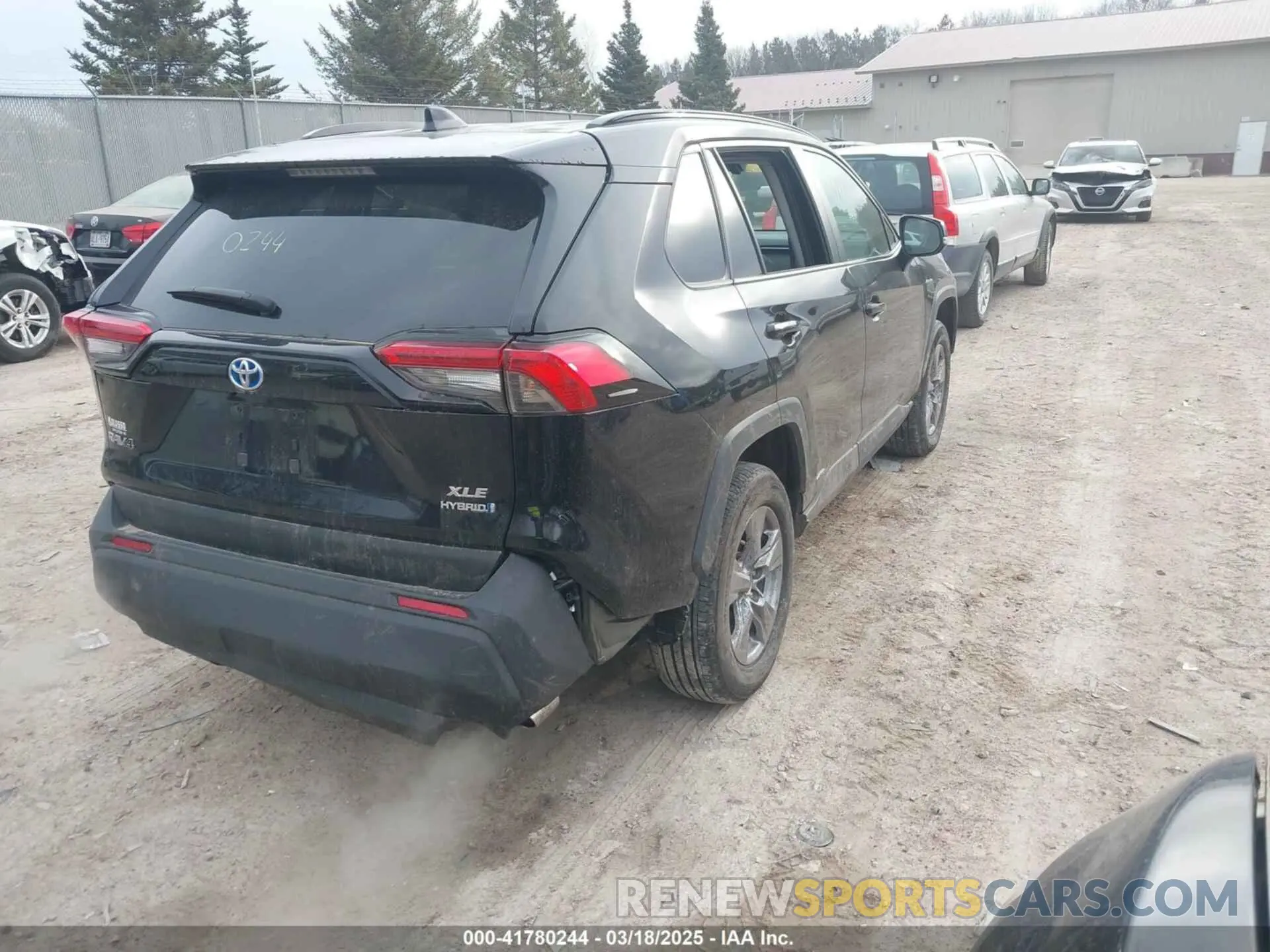 4 fotografías del automóvil dañado 4T3RWRFV5NU077849 TOYOTA RAV4 HYBRID 2022