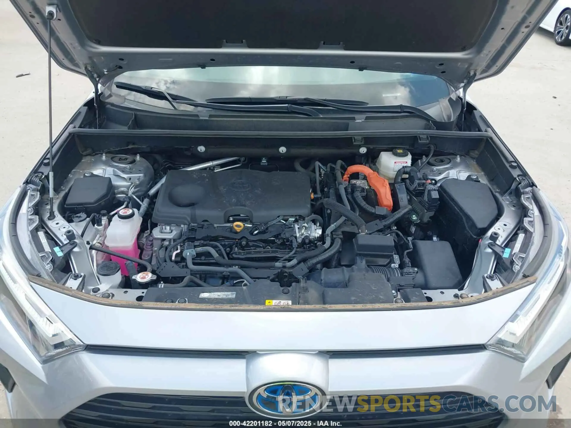 10 fotografías del automóvil dañado 4T3RWRFV7NU076220 TOYOTA RAV4 HYBRID 2022