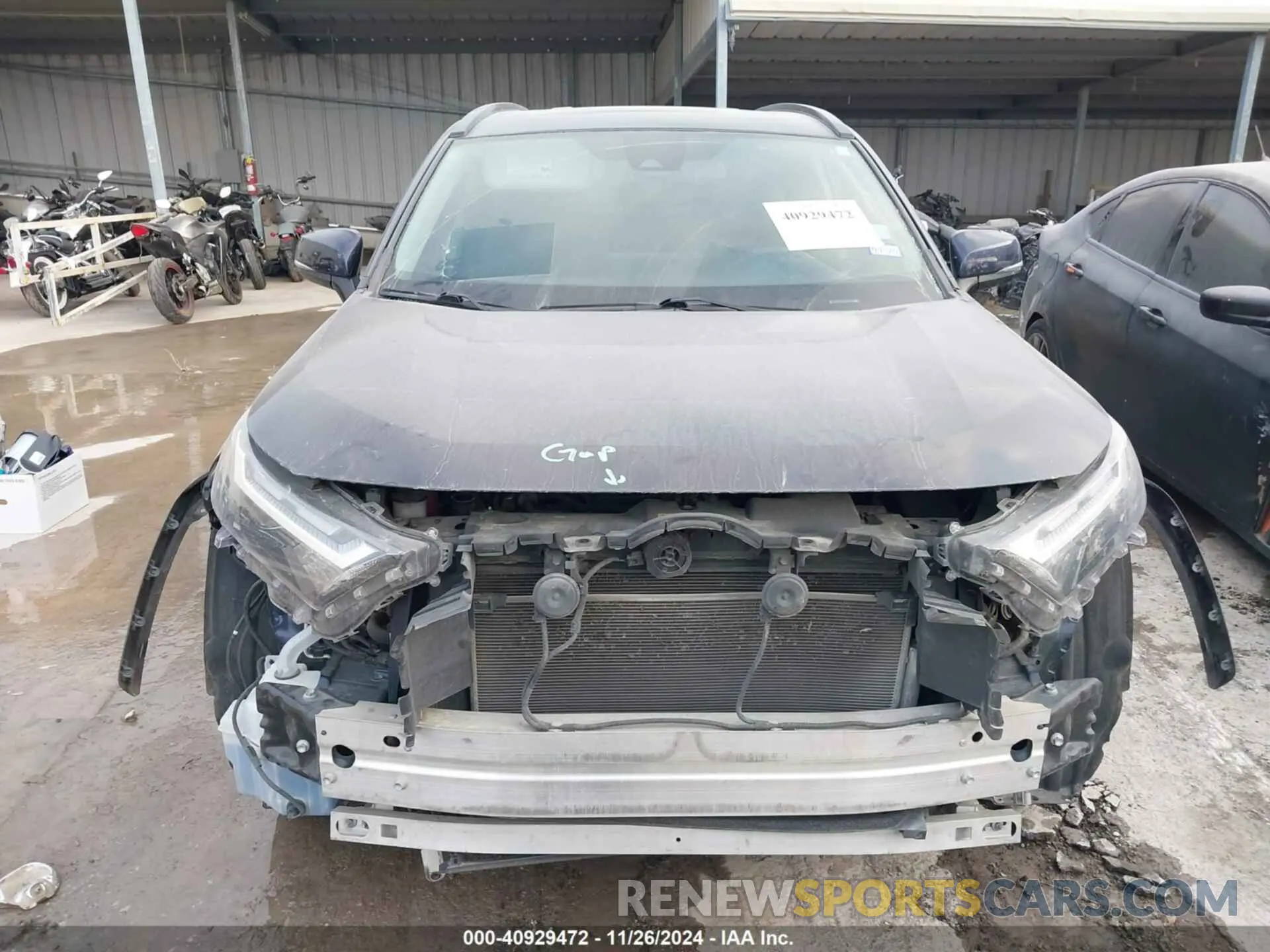 12 fotografías del automóvil dañado 4T3RWRFV8NU057580 TOYOTA RAV4 HYBRID 2022