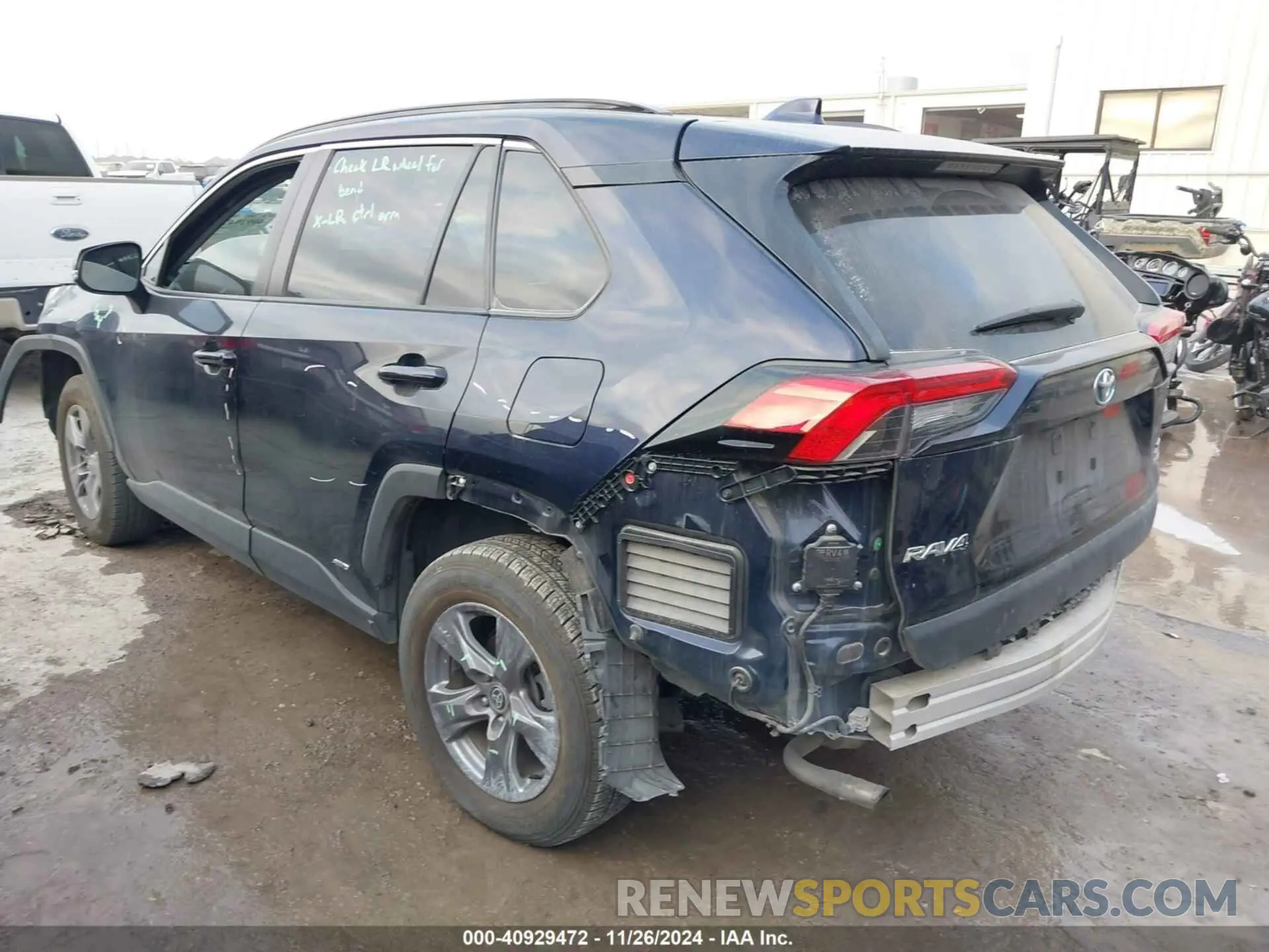 3 fotografías del automóvil dañado 4T3RWRFV8NU057580 TOYOTA RAV4 HYBRID 2022