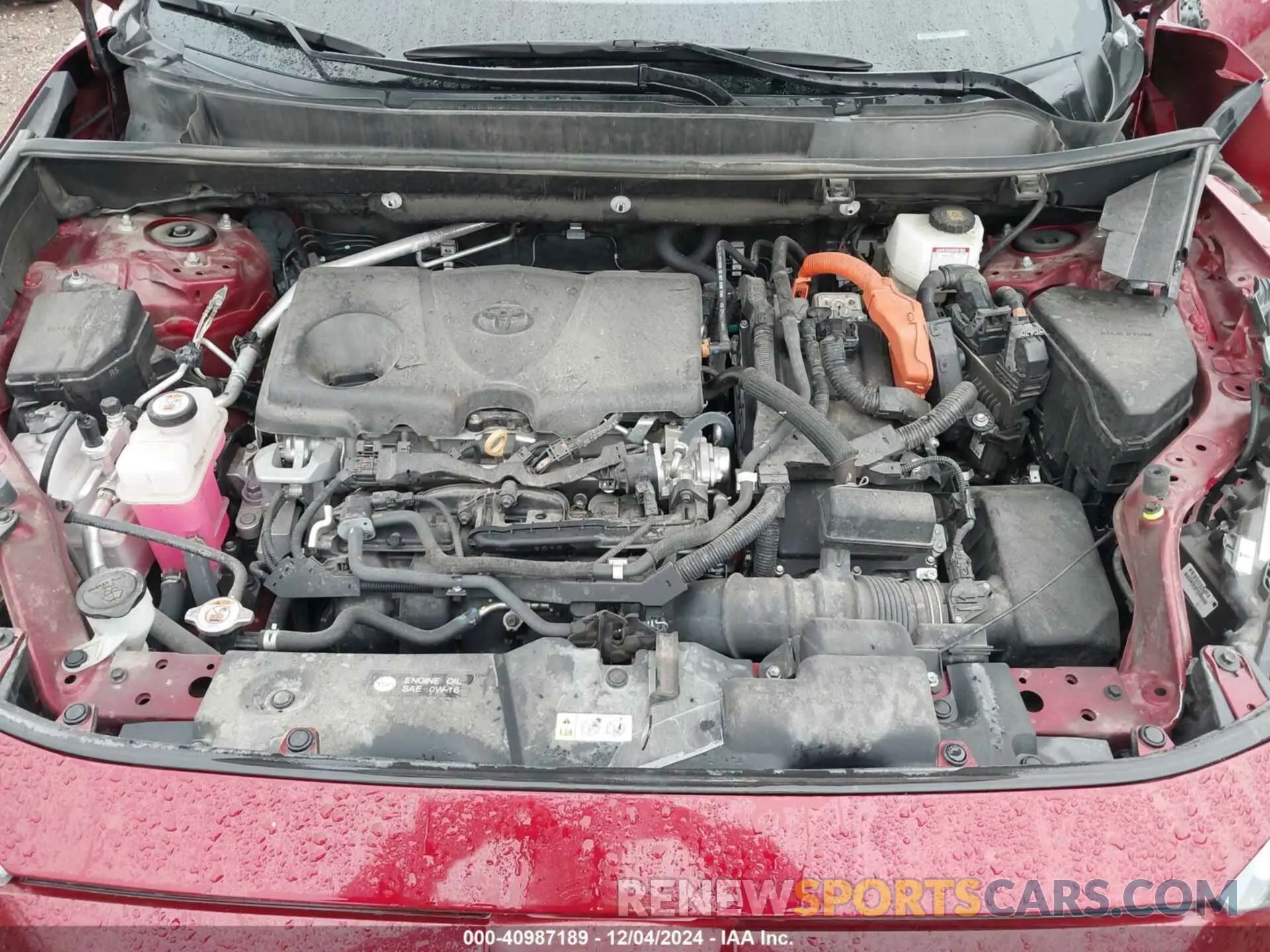 10 fotografías del automóvil dañado 4T3RWRFV8NU058549 TOYOTA RAV4 HYBRID 2022