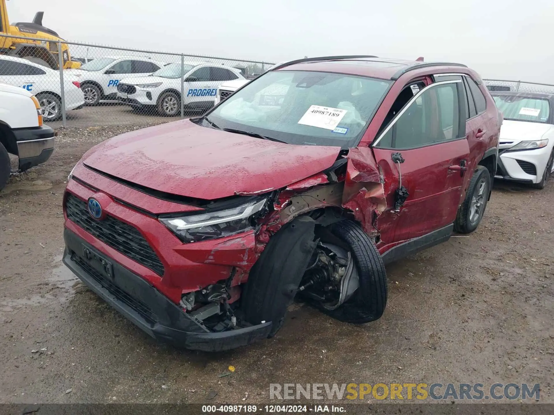 2 fotografías del automóvil dañado 4T3RWRFV8NU058549 TOYOTA RAV4 HYBRID 2022