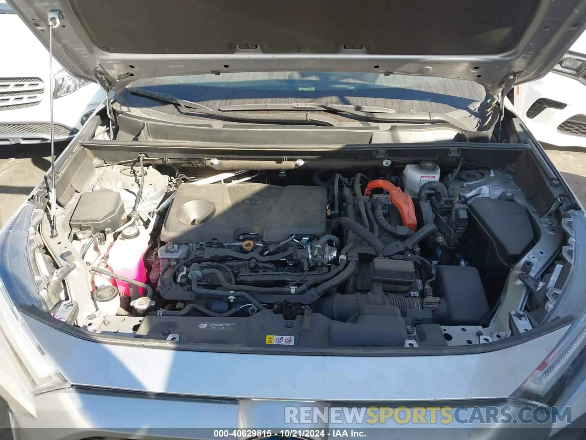 10 fotografías del automóvil dañado 4T3T6RFV2NU064837 TOYOTA RAV4 HYBRID 2022