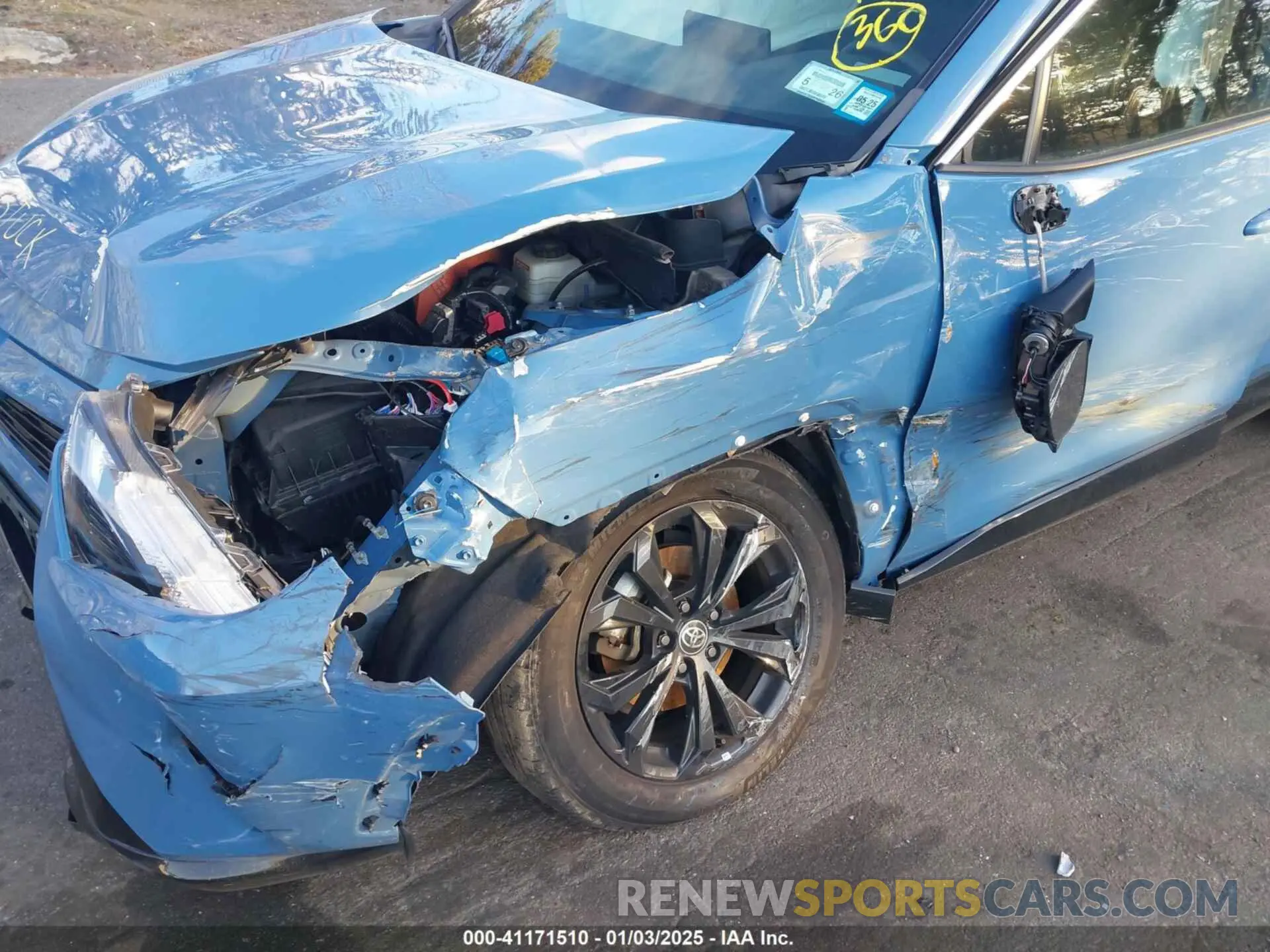 6 fotografías del automóvil dañado 4T3T6RFV2NU080018 TOYOTA RAV4 HYBRID 2022