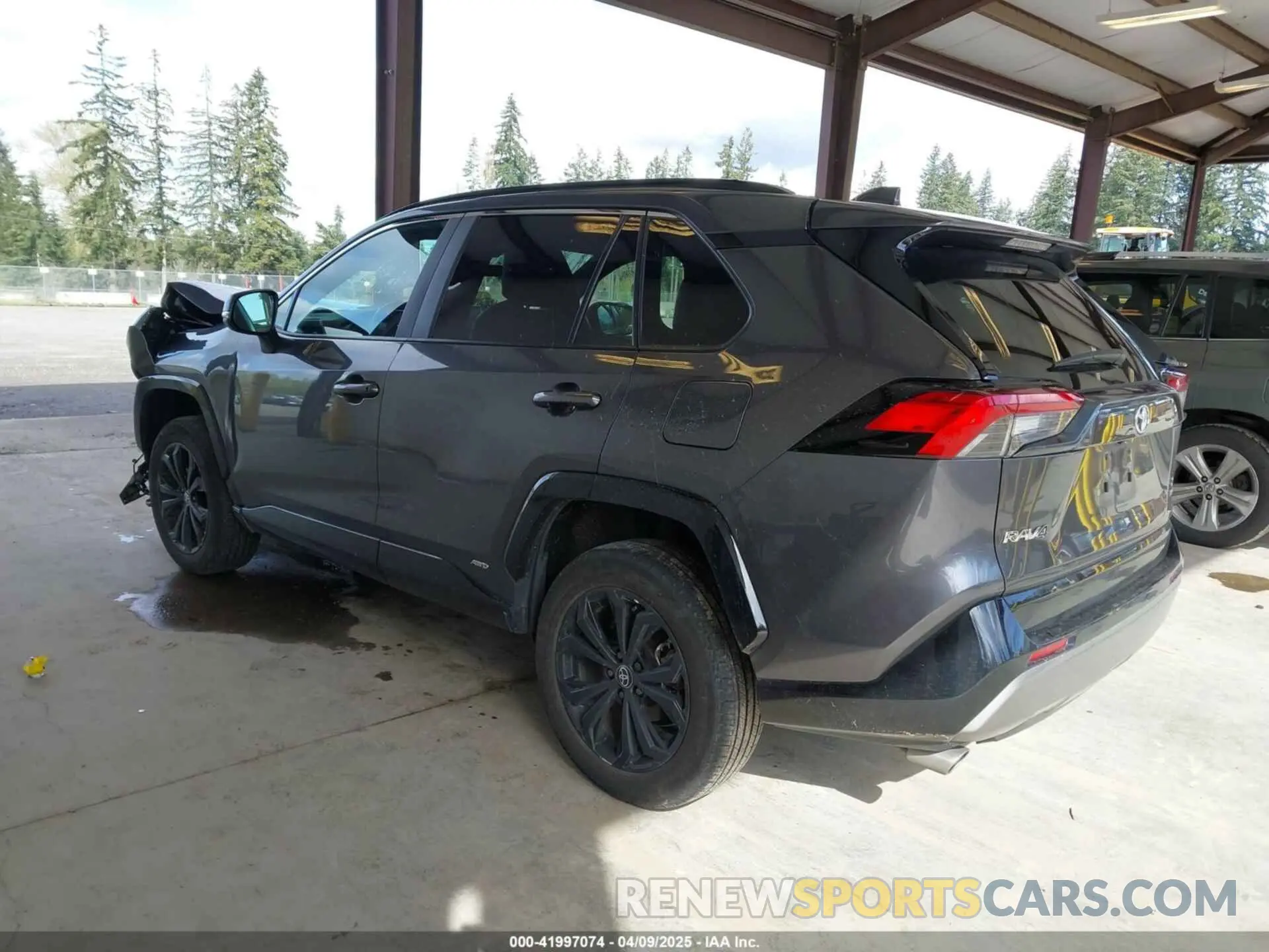3 fotografías del automóvil dañado 4T3T6RFV8NU101888 TOYOTA RAV4 HYBRID 2022