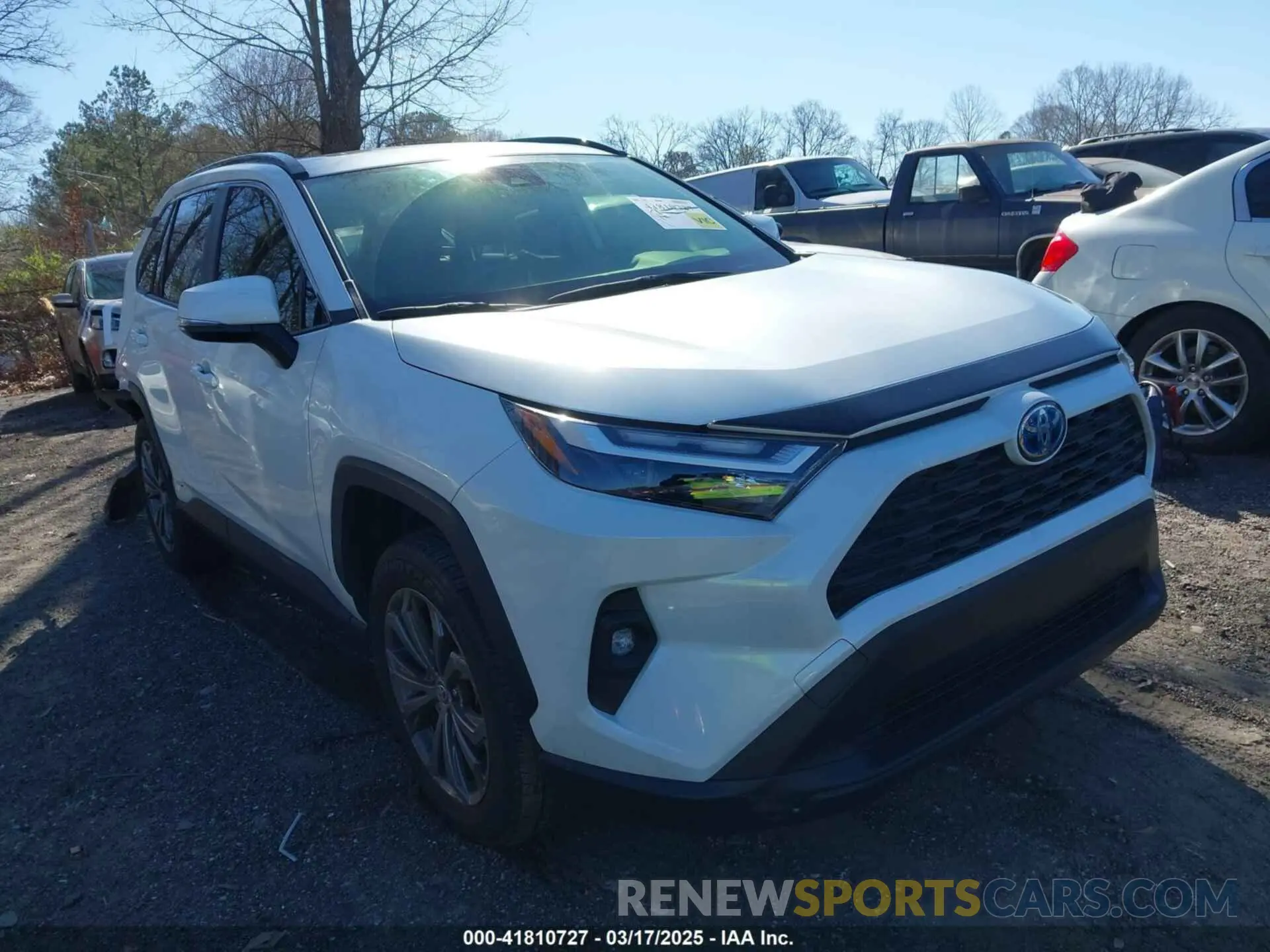 1 fotografías del automóvil dañado JTMB6RFV0ND077627 TOYOTA RAV4 HYBRID 2022