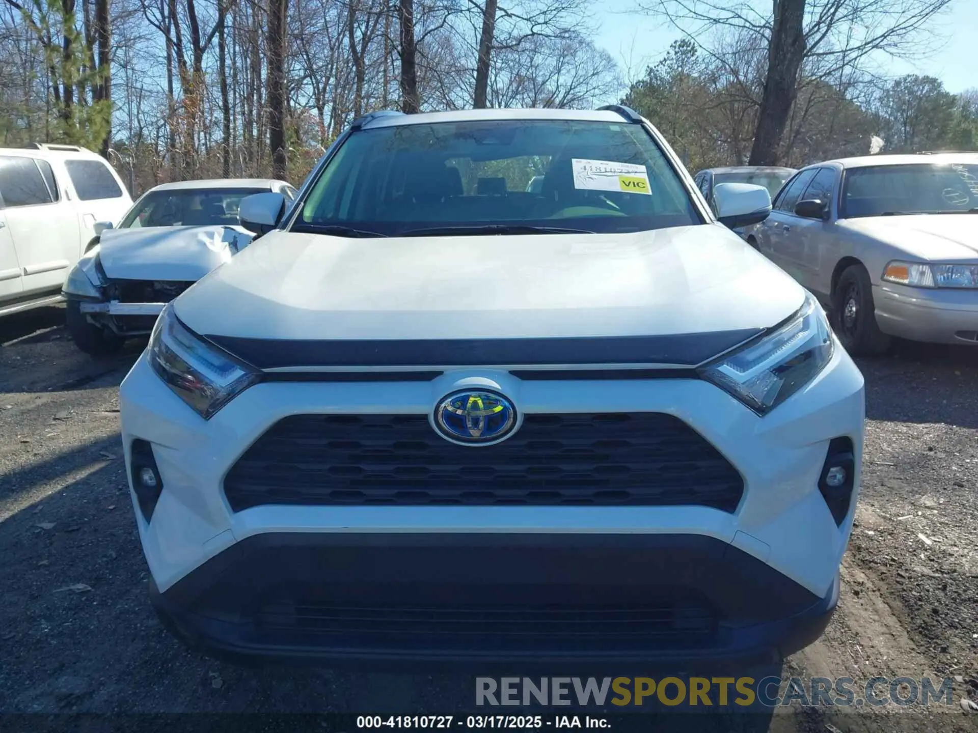 12 fotografías del automóvil dañado JTMB6RFV0ND077627 TOYOTA RAV4 HYBRID 2022