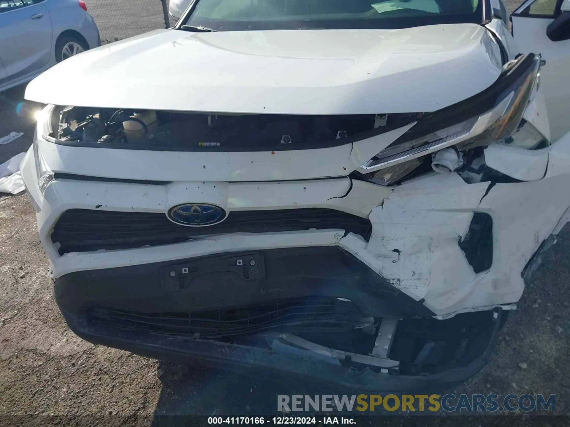 6 fotografías del automóvil dañado JTMB6RFV2ND073661 TOYOTA RAV4 HYBRID 2022