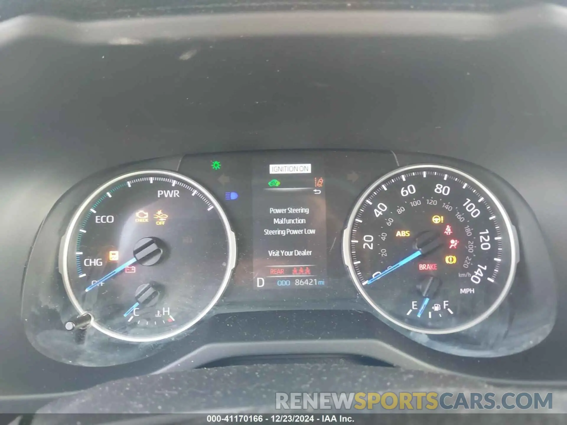 7 fotografías del automóvil dañado JTMB6RFV2ND073661 TOYOTA RAV4 HYBRID 2022