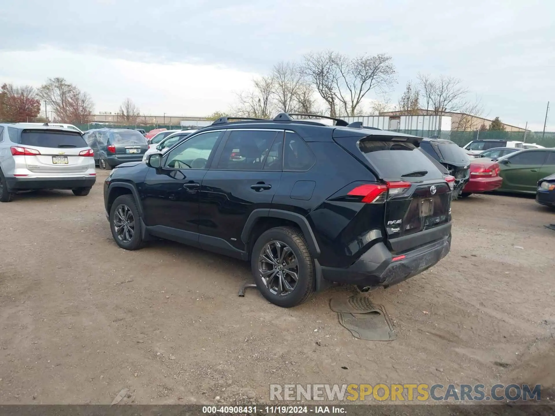 3 fotografías del automóvil dañado JTMB6RFV3ND050728 TOYOTA RAV4 HYBRID 2022