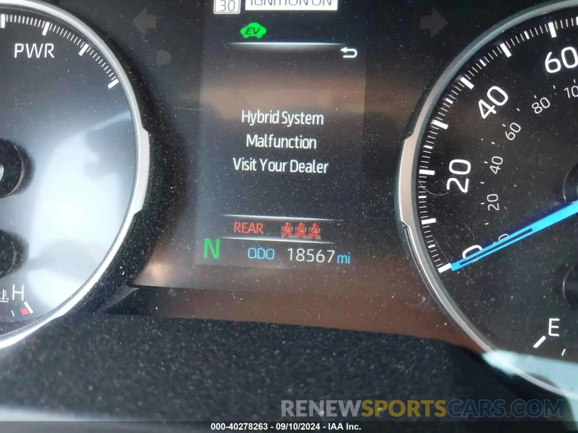 16 fotografías del automóvil dañado JTMB6RFV3ND076908 TOYOTA RAV4 HYBRID 2022