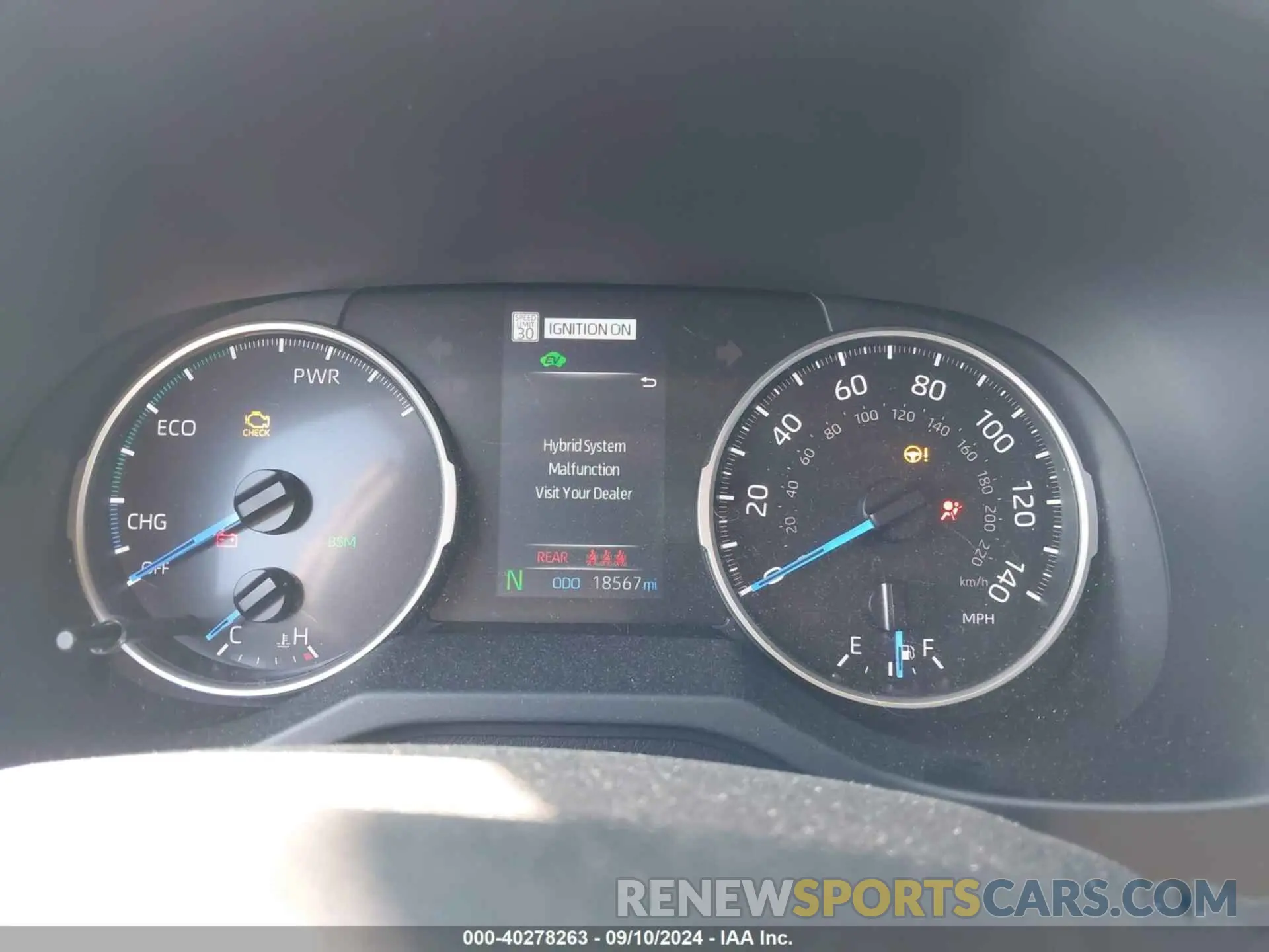 7 fotografías del automóvil dañado JTMB6RFV3ND076908 TOYOTA RAV4 HYBRID 2022