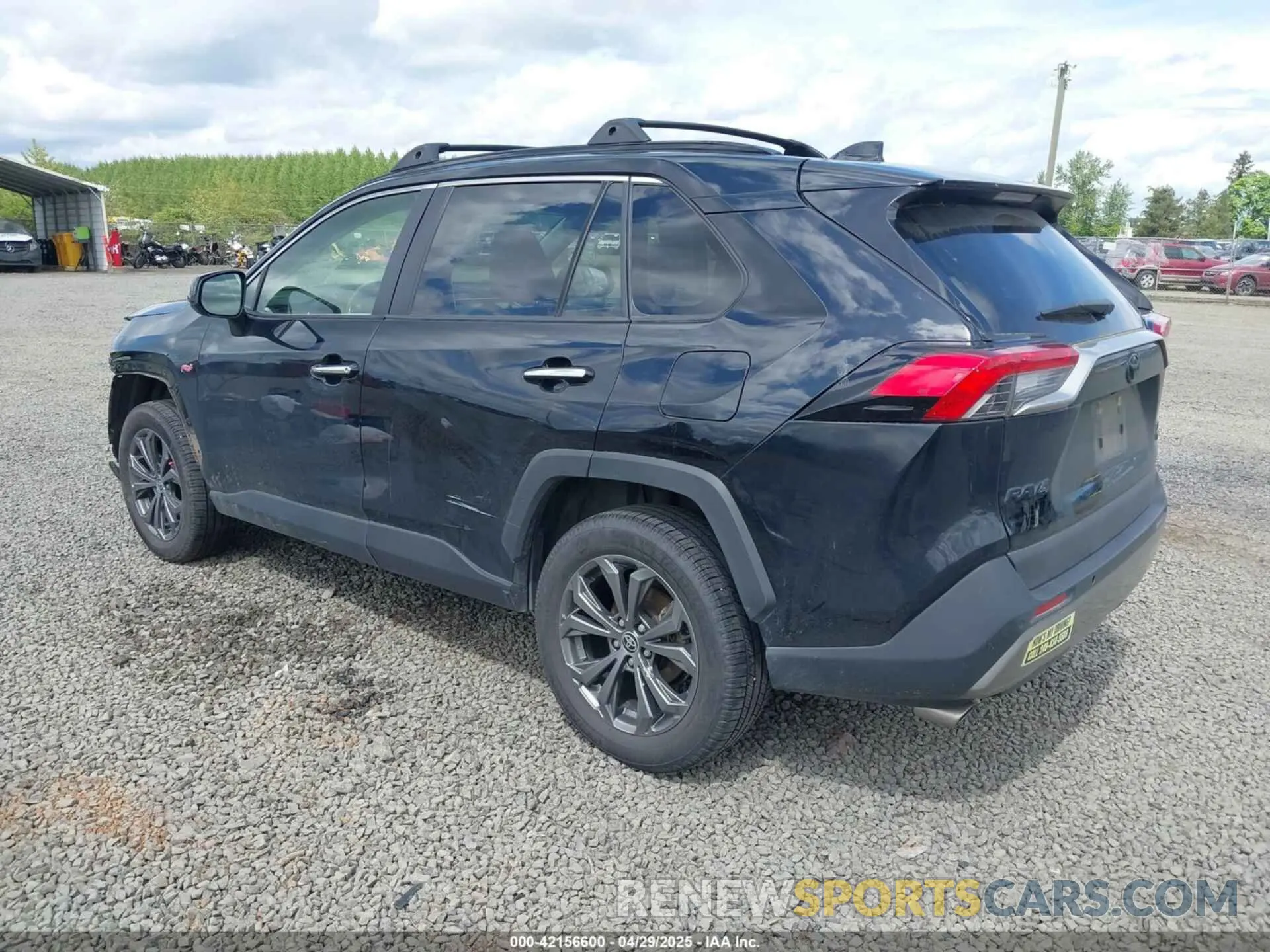 3 fotografías del automóvil dañado JTMD6RFV0NJ019432 TOYOTA RAV4 HYBRID 2022