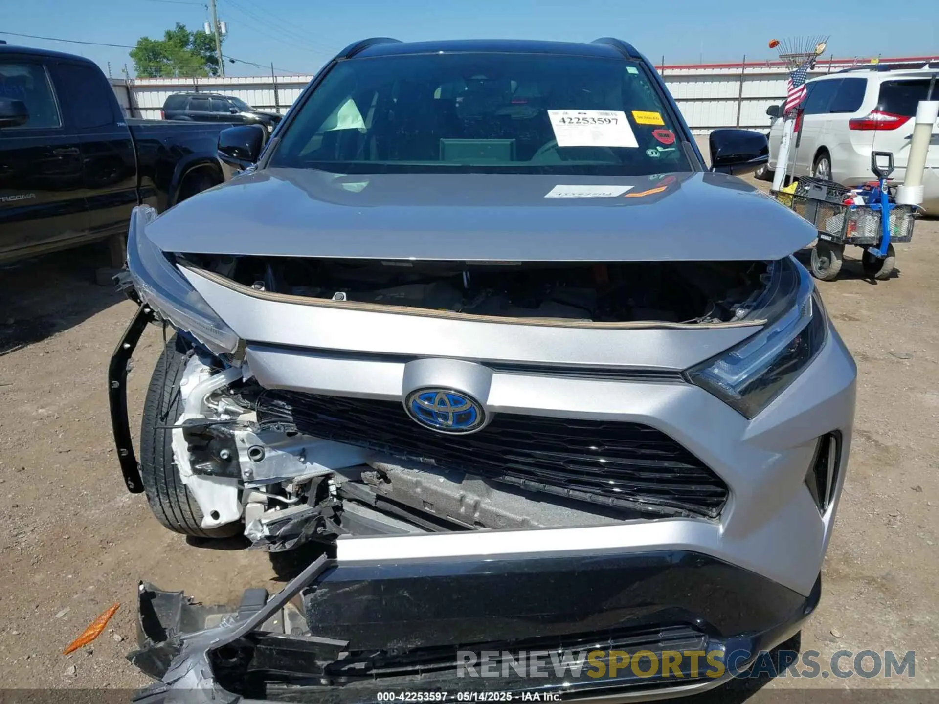 12 fotografías del automóvil dañado JTME6RFV1ND520168 TOYOTA RAV4 HYBRID 2022
