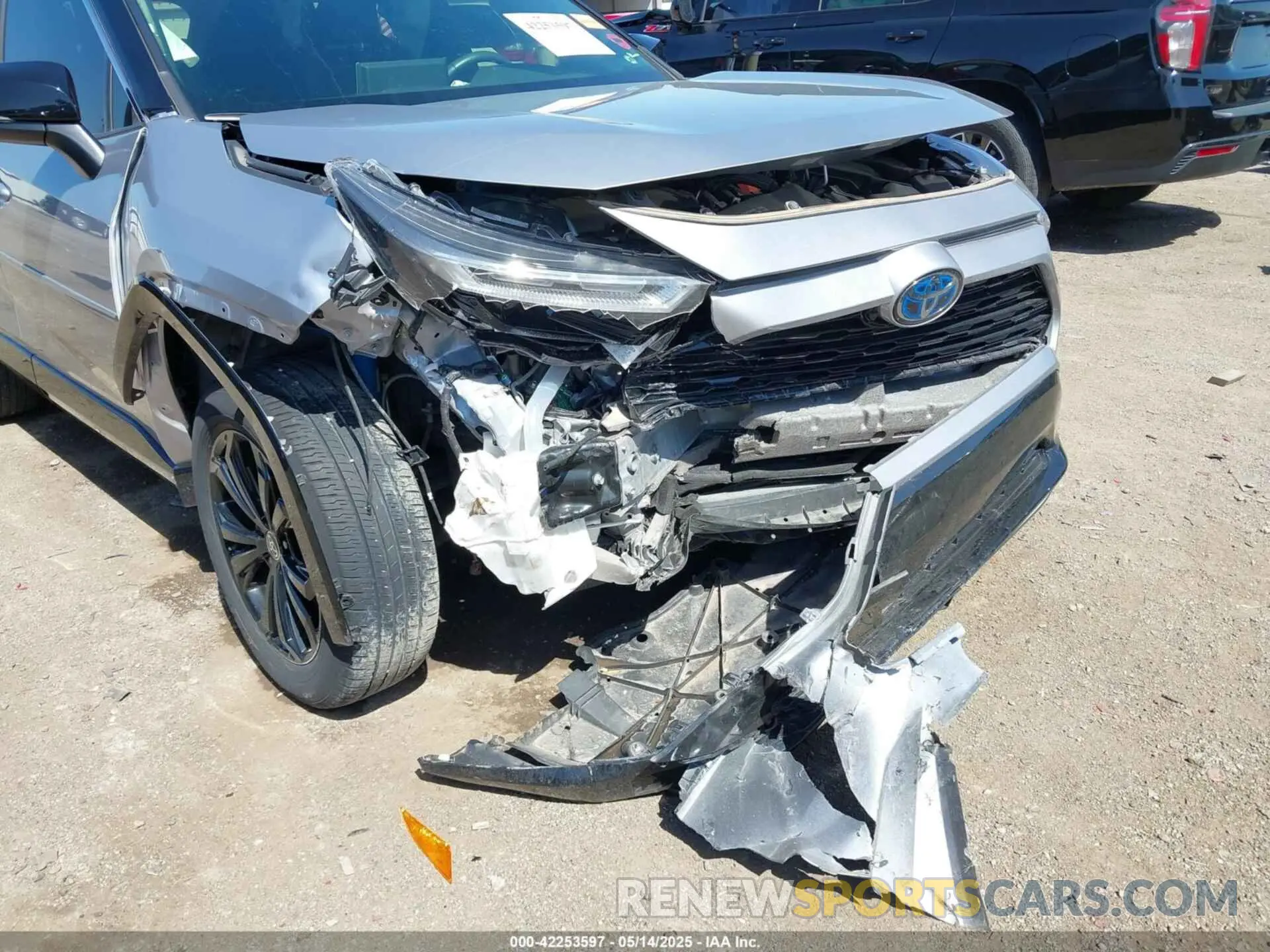 6 fotografías del automóvil dañado JTME6RFV1ND520168 TOYOTA RAV4 HYBRID 2022
