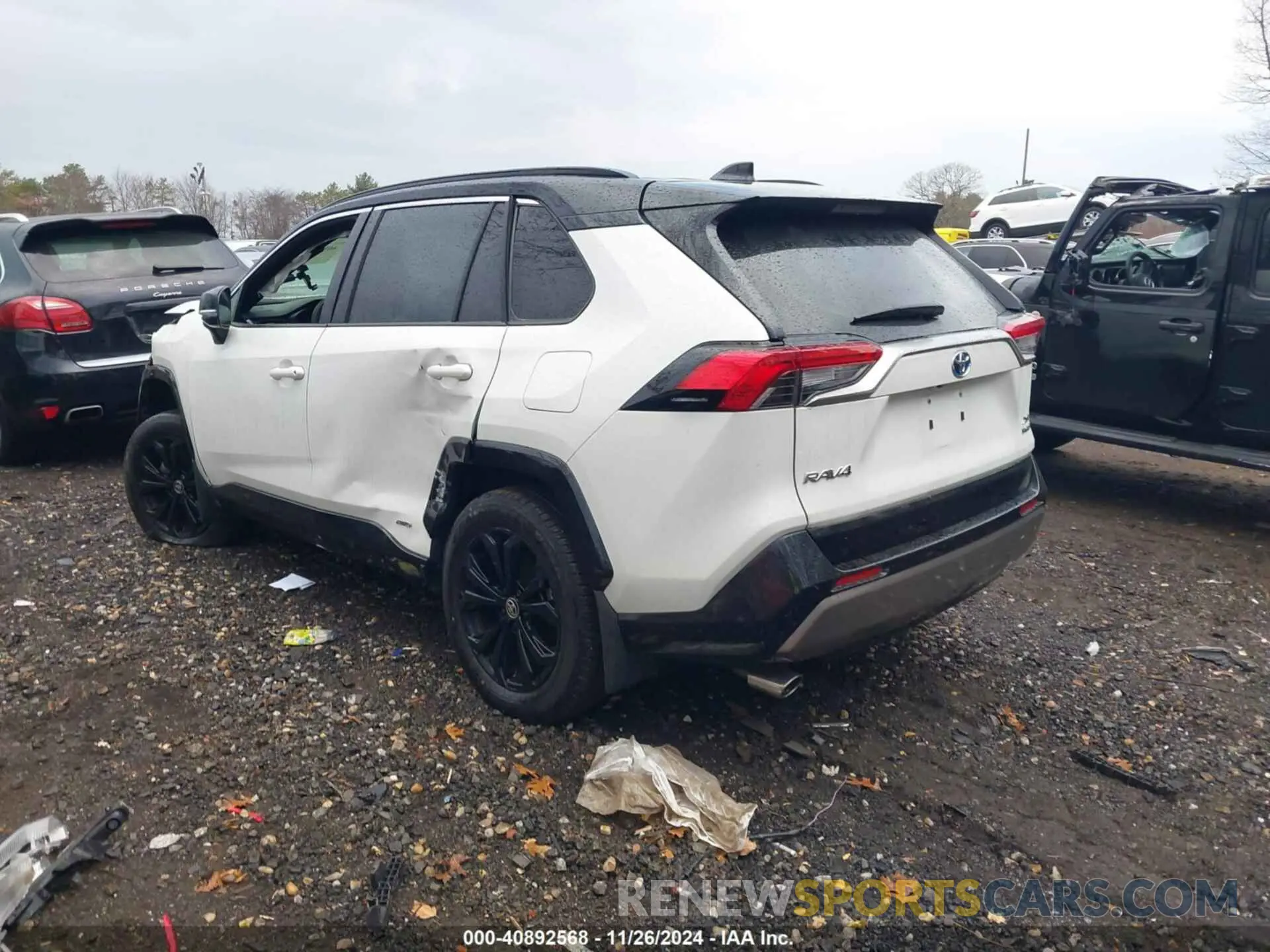 13 fotografías del automóvil dañado JTME6RFV1ND535933 TOYOTA RAV4 HYBRID 2022