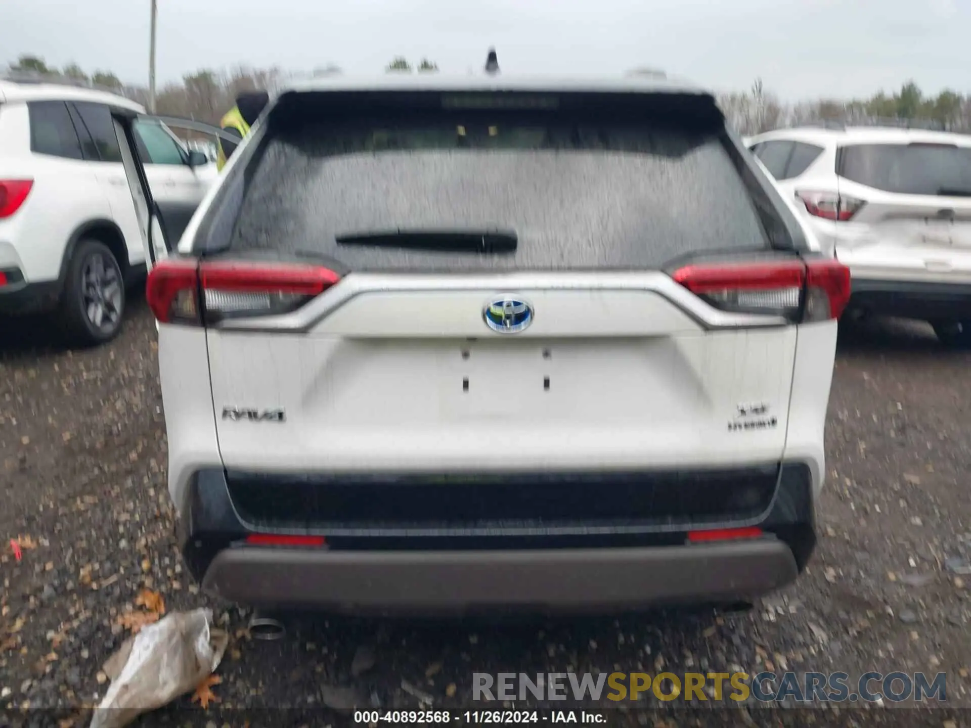 15 fotografías del automóvil dañado JTME6RFV1ND535933 TOYOTA RAV4 HYBRID 2022