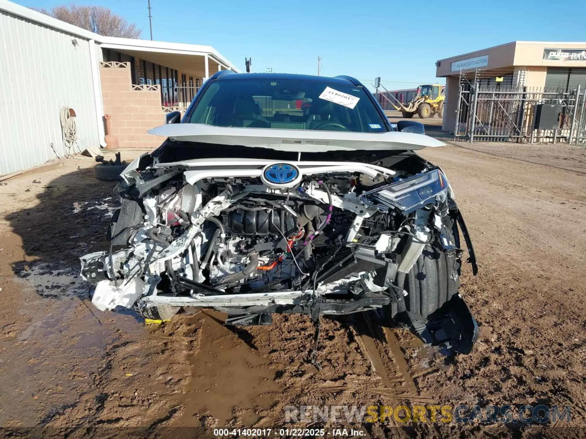12 fotografías del automóvil dañado JTME6RFV3ND529342 TOYOTA RAV4 HYBRID 2022