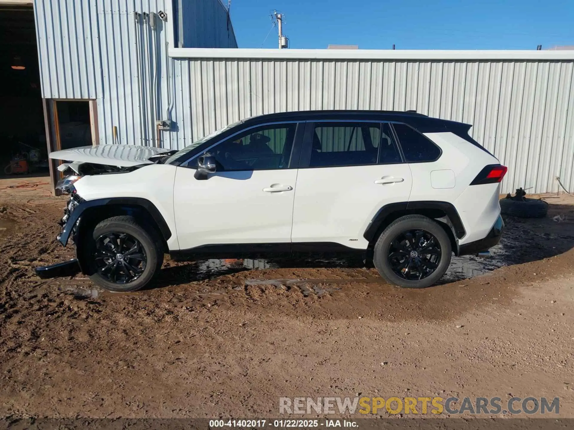 14 fotografías del automóvil dañado JTME6RFV3ND529342 TOYOTA RAV4 HYBRID 2022