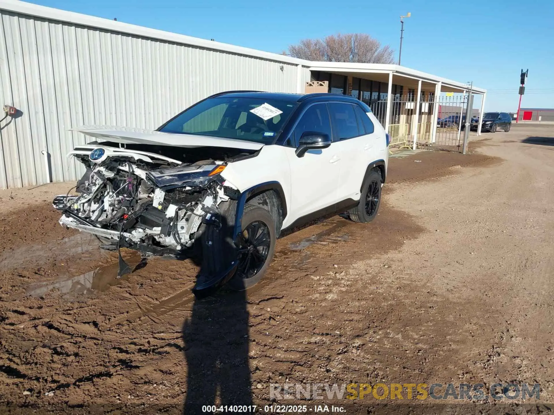 2 fotografías del automóvil dañado JTME6RFV3ND529342 TOYOTA RAV4 HYBRID 2022