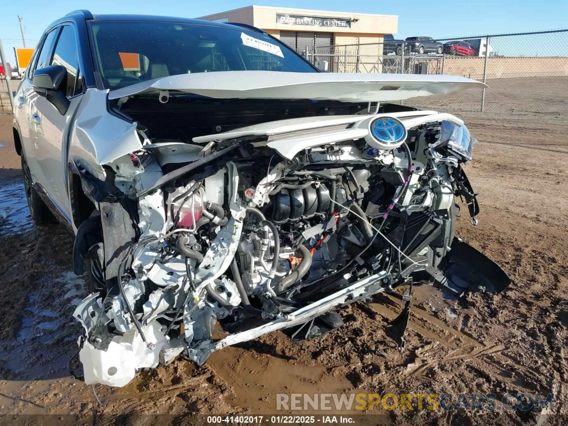 6 fotografías del automóvil dañado JTME6RFV3ND529342 TOYOTA RAV4 HYBRID 2022