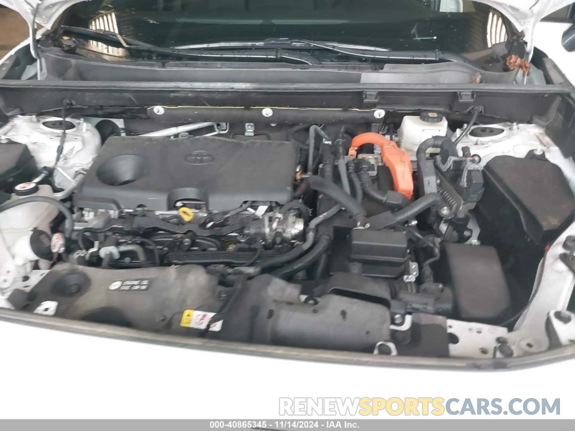 10 fotografías del automóvil dañado JTME6RFV5ND522277 TOYOTA RAV4 HYBRID 2022
