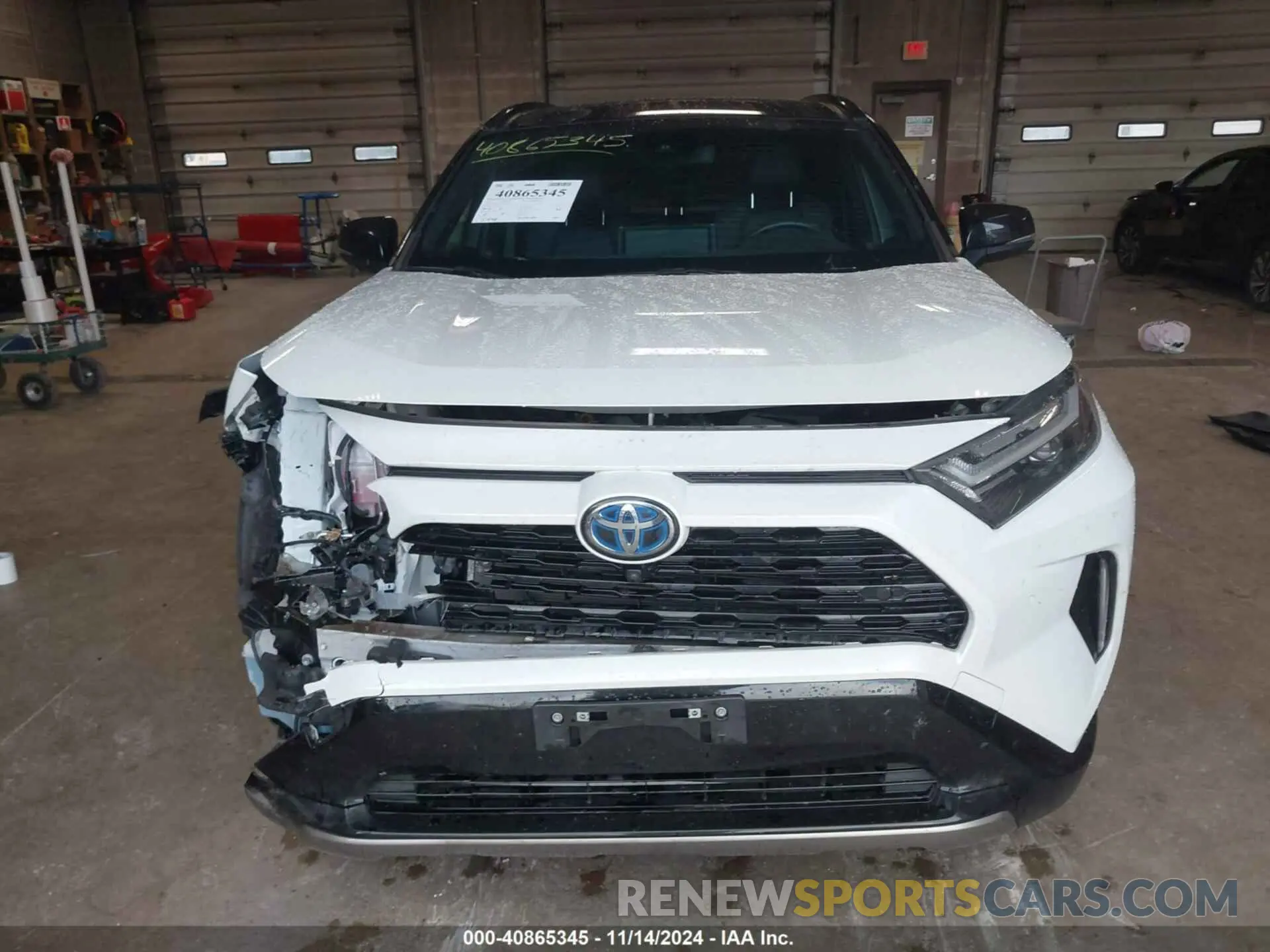 12 fotografías del automóvil dañado JTME6RFV5ND522277 TOYOTA RAV4 HYBRID 2022