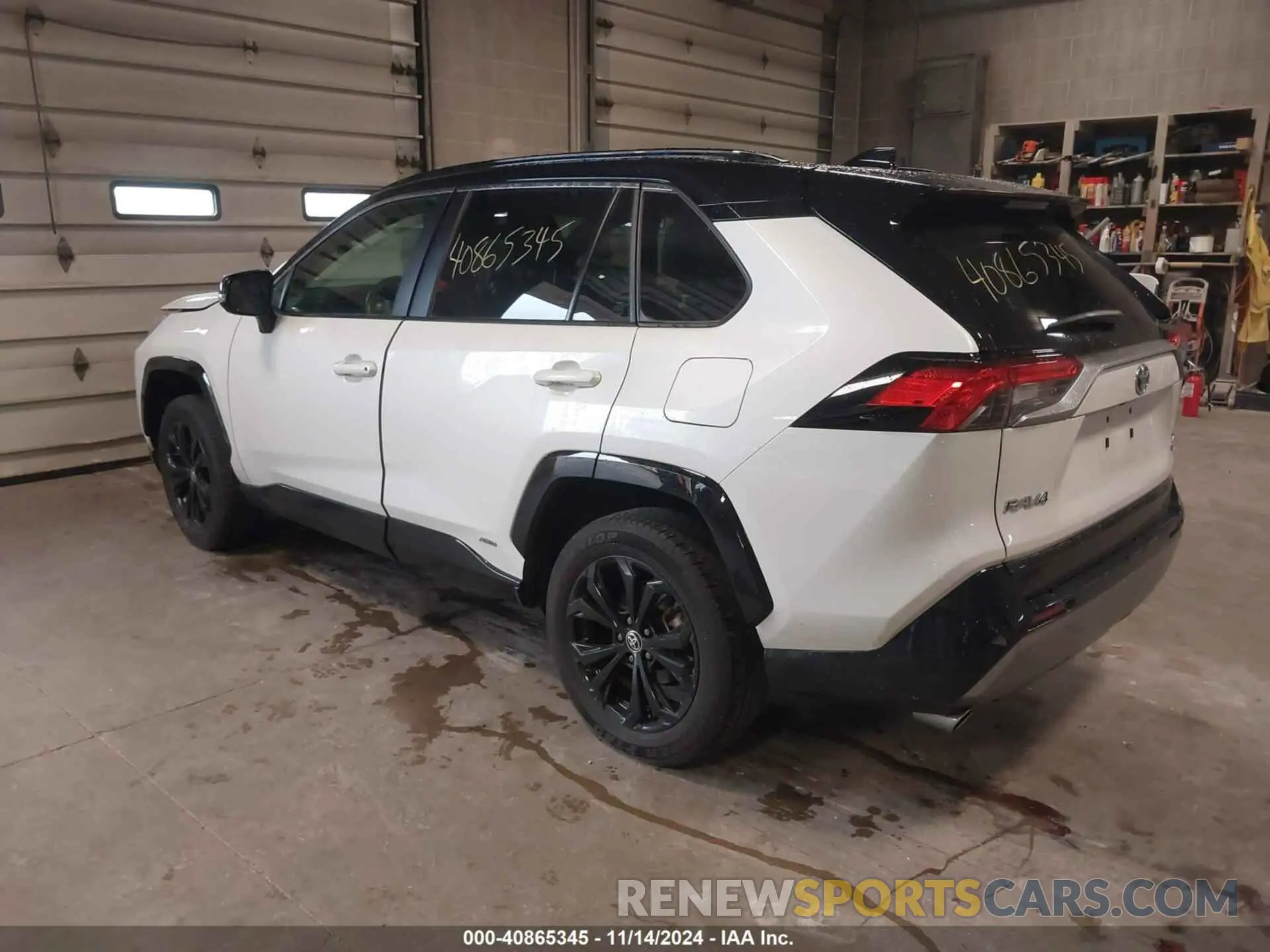 3 fotografías del automóvil dañado JTME6RFV5ND522277 TOYOTA RAV4 HYBRID 2022