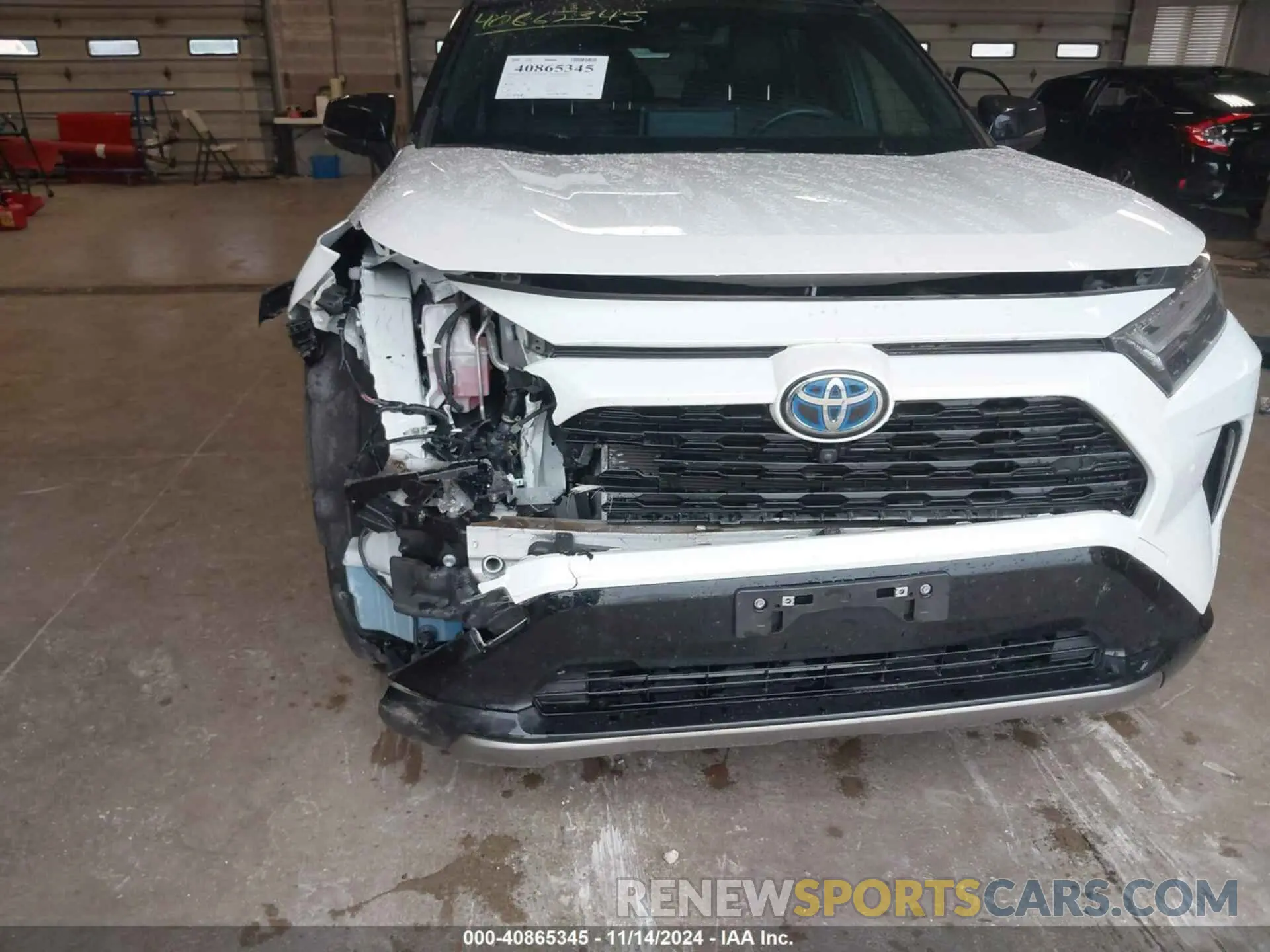6 fotografías del automóvil dañado JTME6RFV5ND522277 TOYOTA RAV4 HYBRID 2022