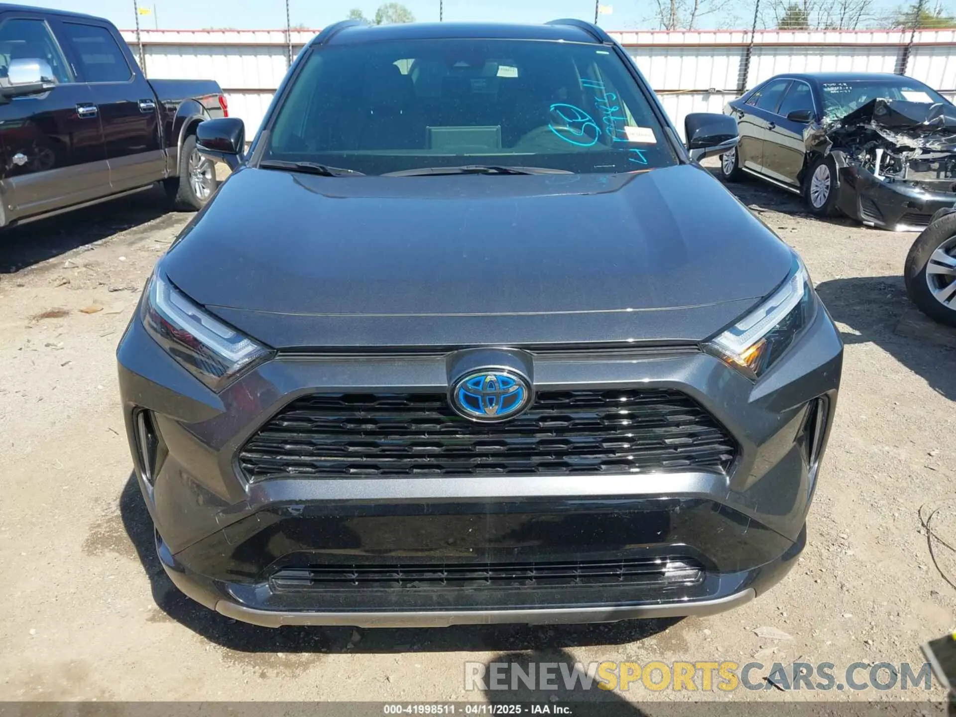 12 fotografías del automóvil dañado JTME6RFV5ND527043 TOYOTA RAV4 HYBRID 2022