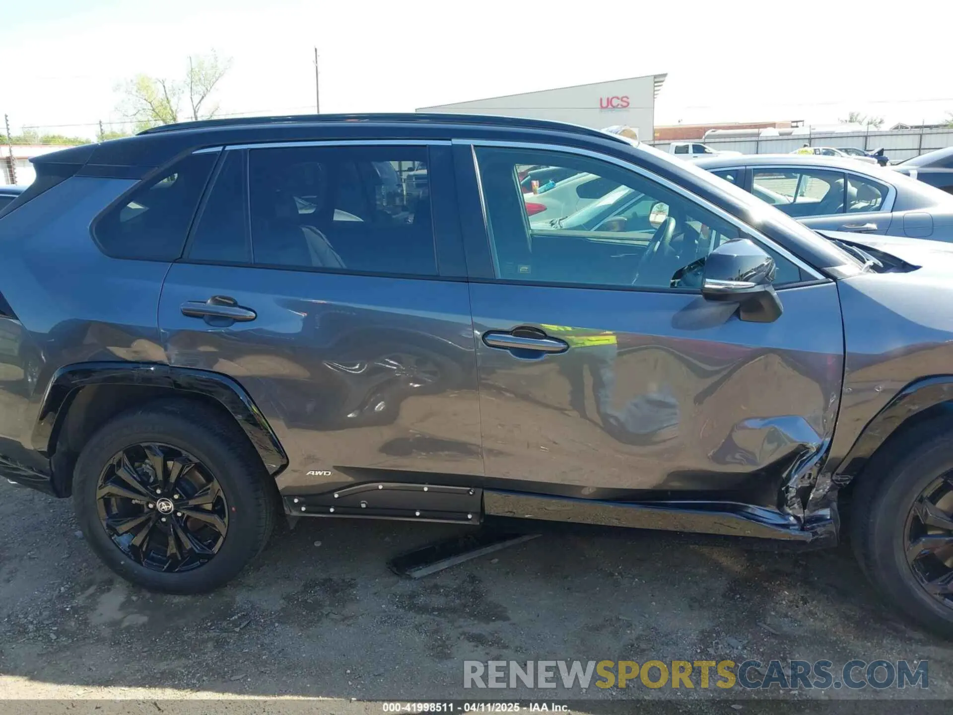 13 fotografías del automóvil dañado JTME6RFV5ND527043 TOYOTA RAV4 HYBRID 2022