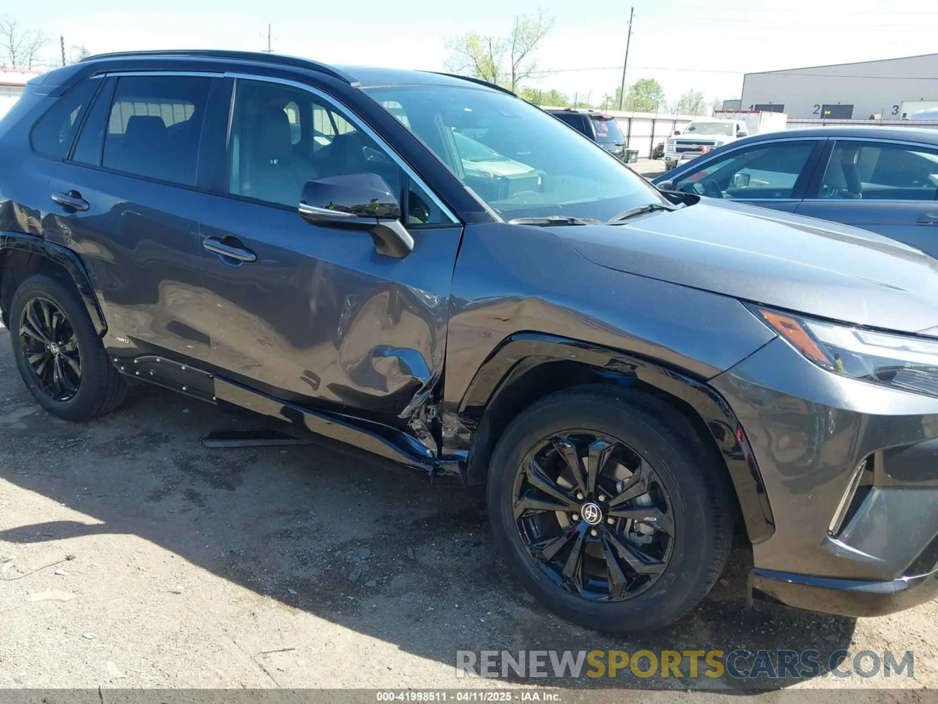 6 fotografías del automóvil dañado JTME6RFV5ND527043 TOYOTA RAV4 HYBRID 2022