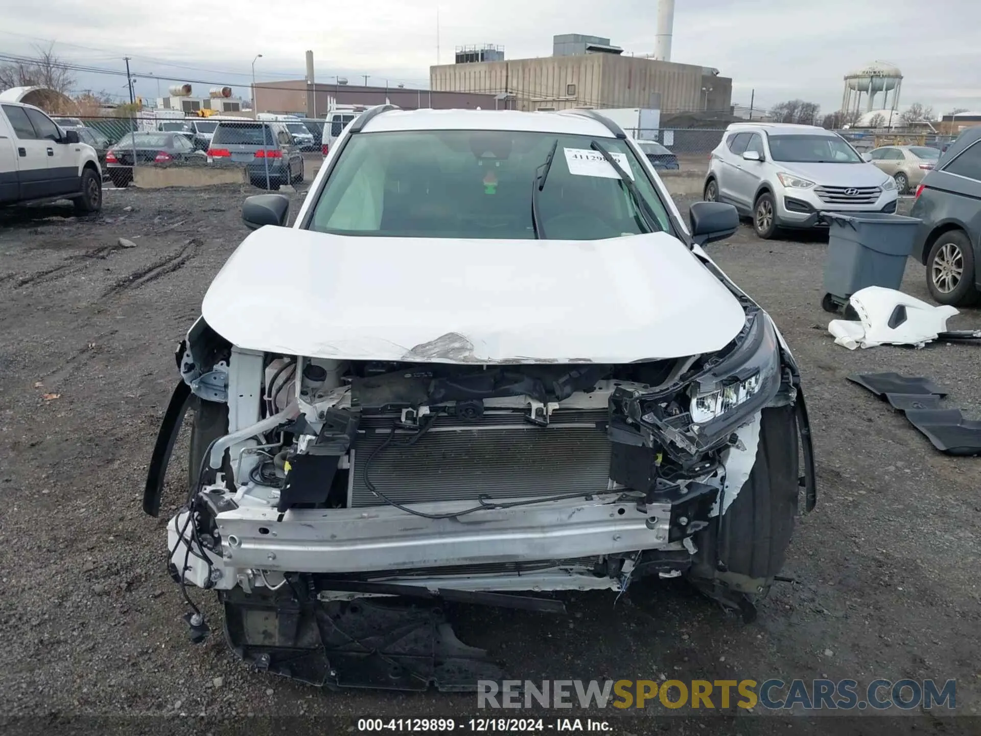 11 fotografías del automóvil dañado JTMLWRFV7ND143465 TOYOTA RAV4 HYBRID 2022