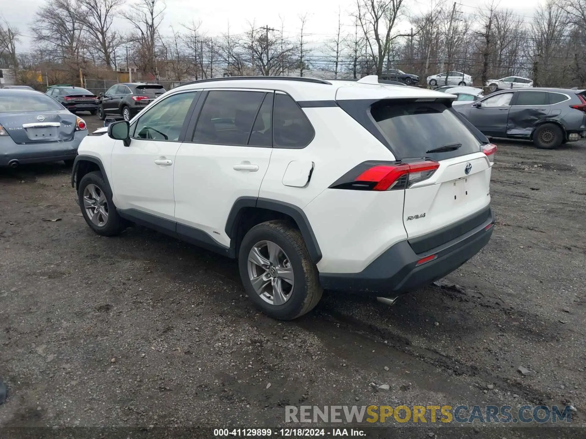 3 fotografías del automóvil dañado JTMLWRFV7ND143465 TOYOTA RAV4 HYBRID 2022