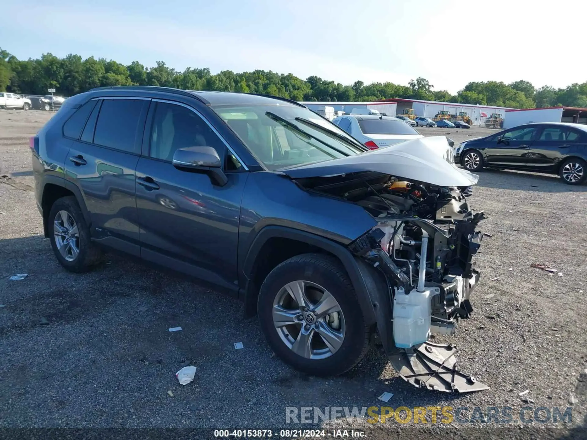 1 fotografías del automóvil dañado JTMMWRFV1ND568801 TOYOTA RAV4 HYBRID 2022