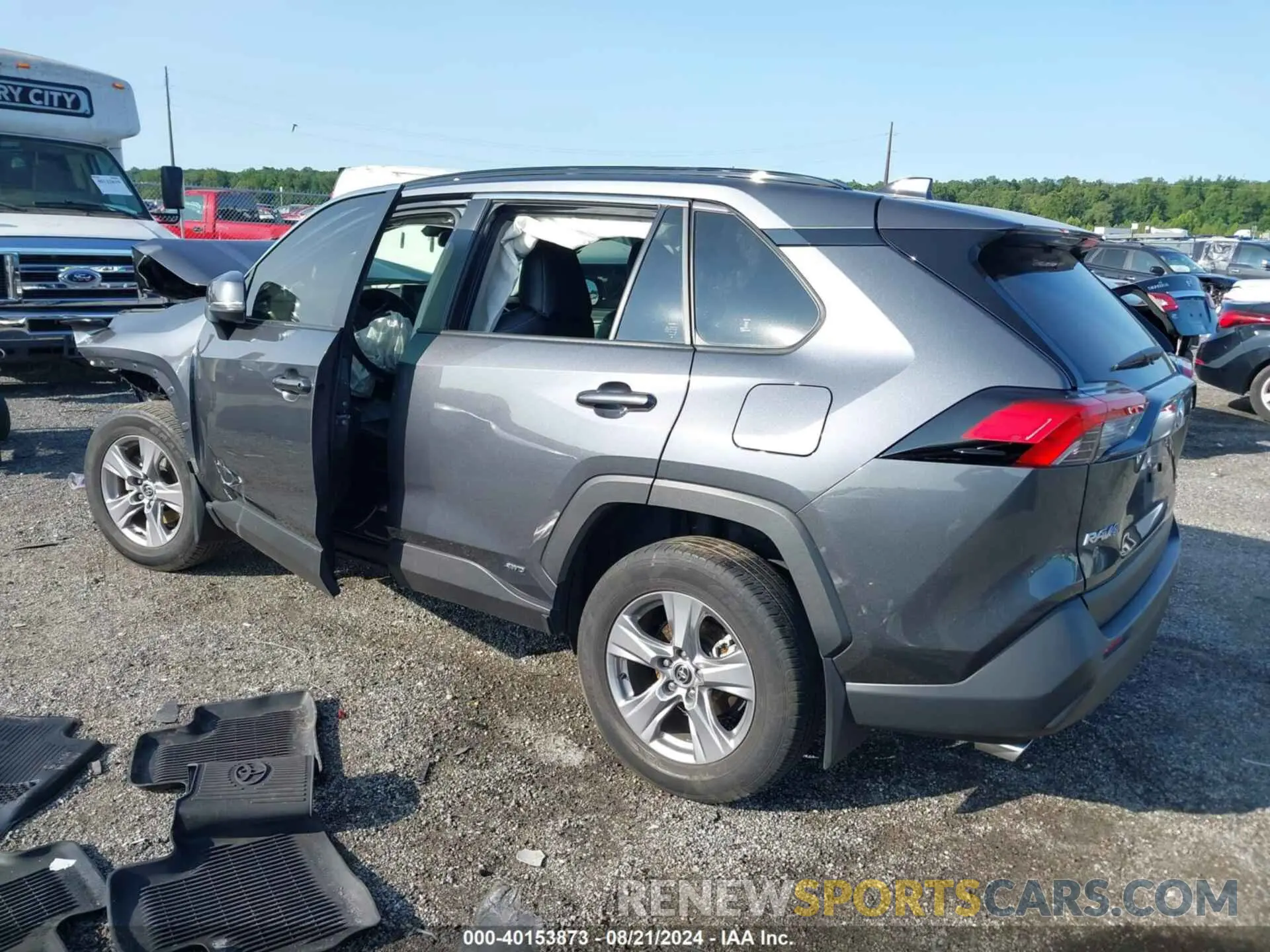 3 fotografías del automóvil dañado JTMMWRFV1ND568801 TOYOTA RAV4 HYBRID 2022