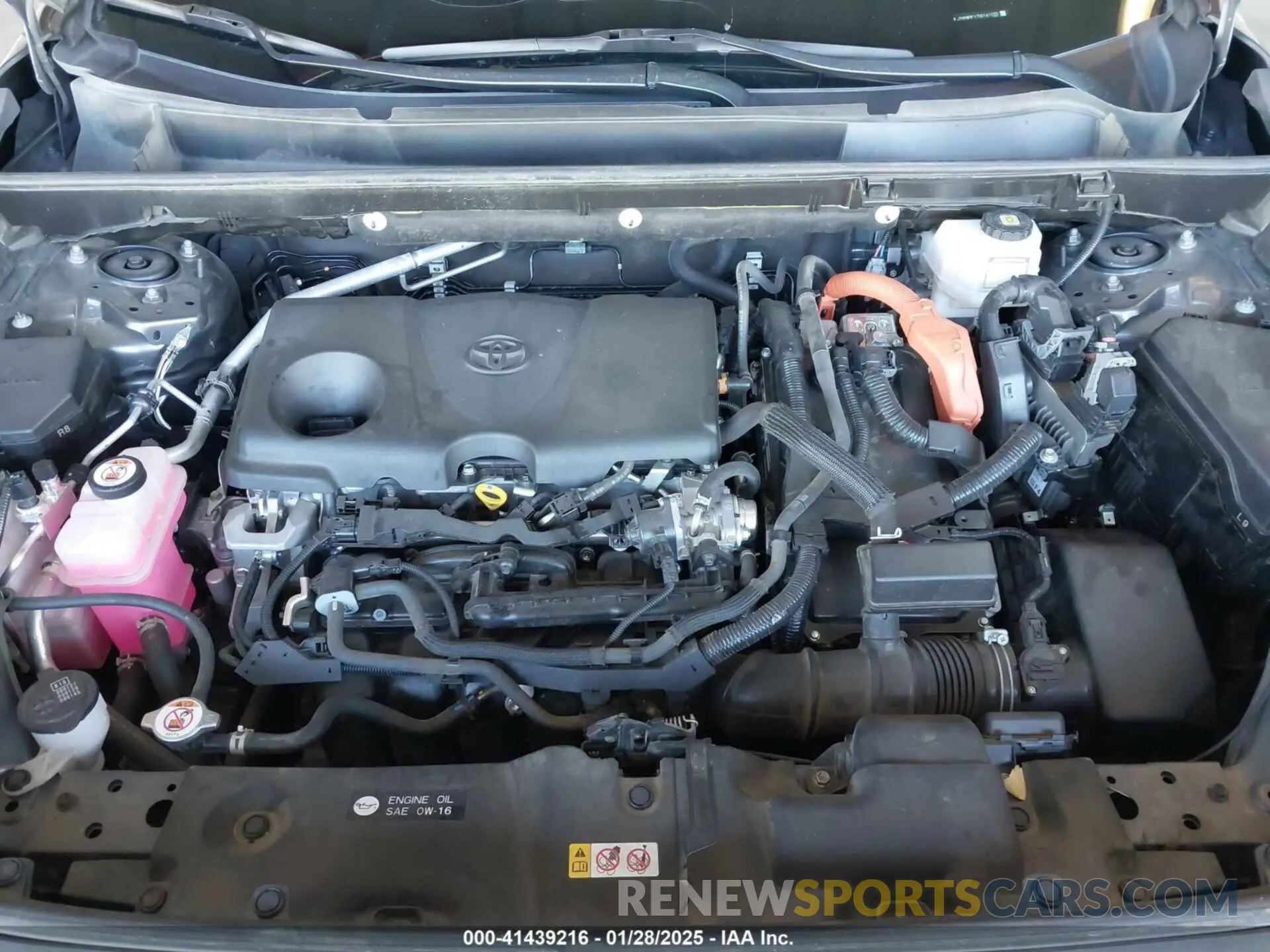 10 fotografías del automóvil dañado JTMMWRFV7ND161033 TOYOTA RAV4 HYBRID 2022