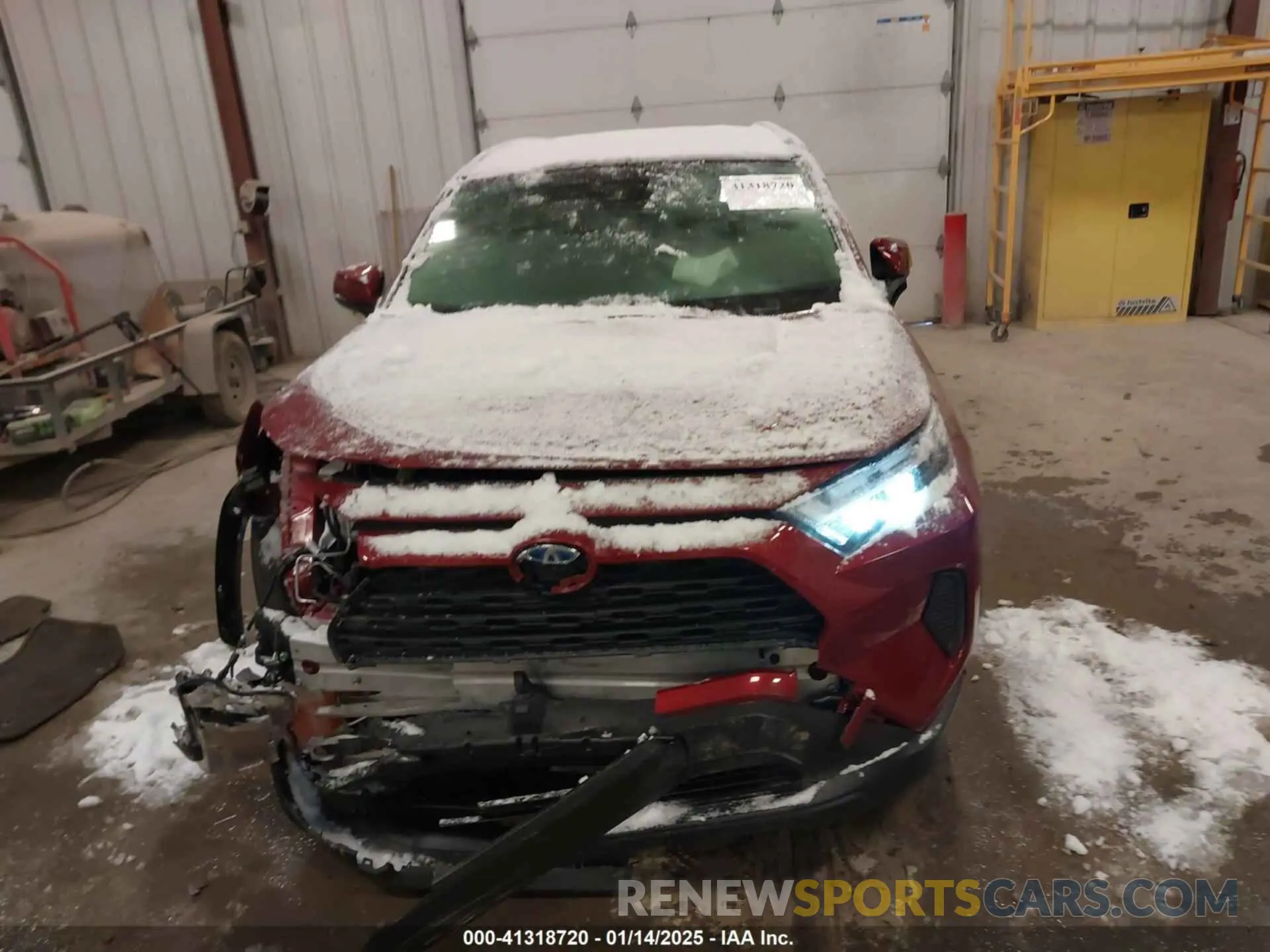 6 fotografías del automóvil dañado JTMRWRFV2ND564732 TOYOTA RAV4 HYBRID 2022