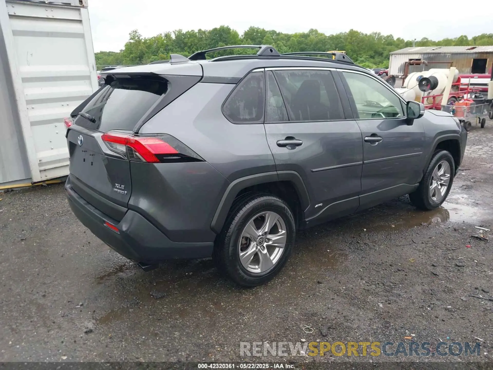 4 fotografías del automóvil dañado JTMRWRFV6ND568122 TOYOTA RAV4 HYBRID 2022