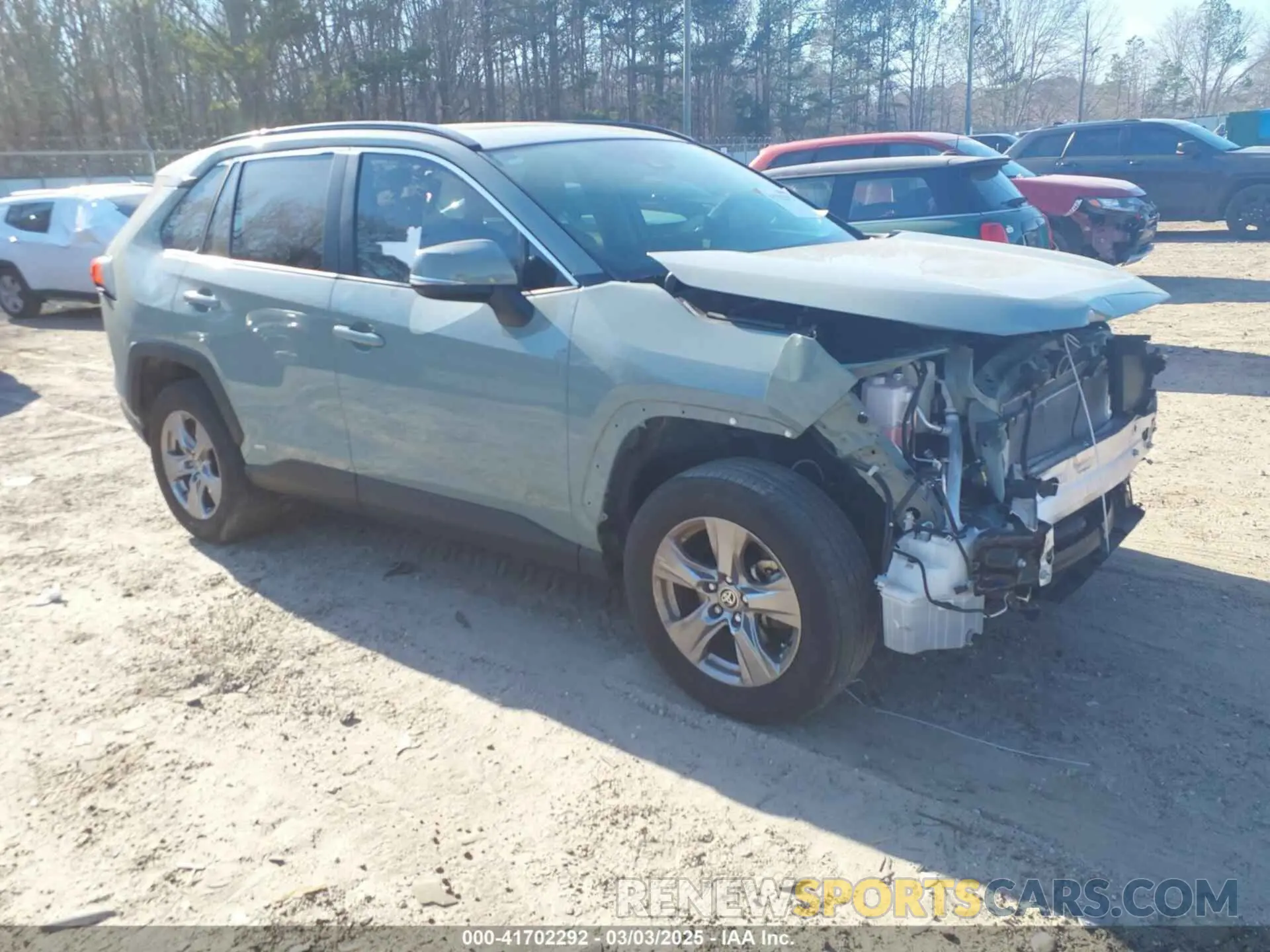 1 fotografías del automóvil dañado JTMRWRFVXND143454 TOYOTA RAV4 HYBRID 2022