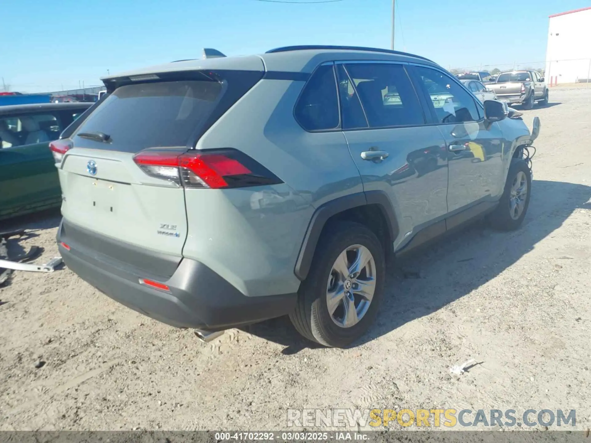 4 fotografías del automóvil dañado JTMRWRFVXND143454 TOYOTA RAV4 HYBRID 2022