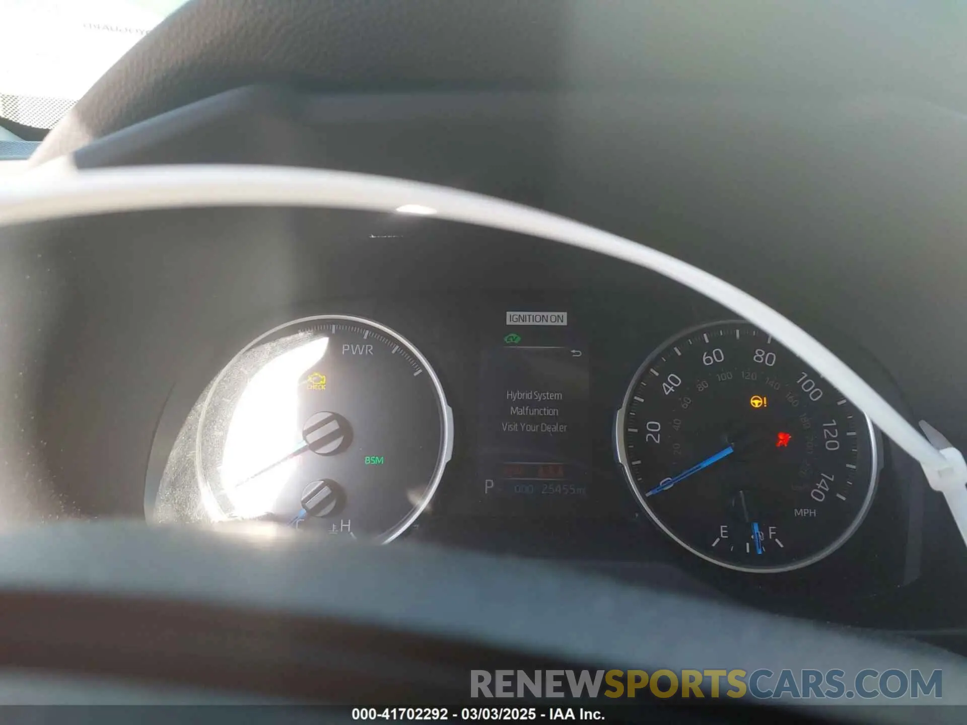 7 fotografías del automóvil dañado JTMRWRFVXND143454 TOYOTA RAV4 HYBRID 2022