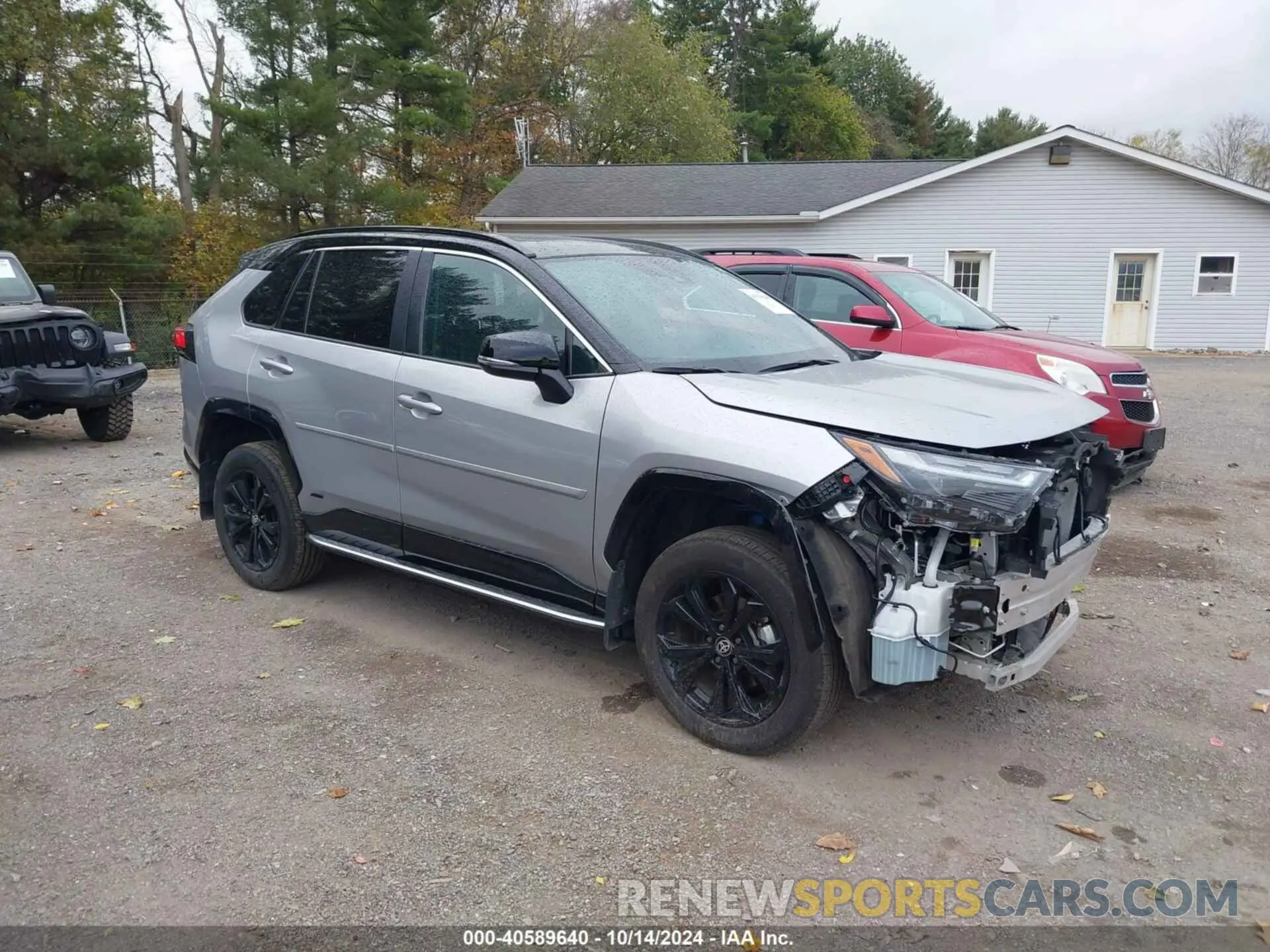 1 fotografías del automóvil dañado 2T3E6RFV2PW041604 TOYOTA RAV4 HYBRID 2023