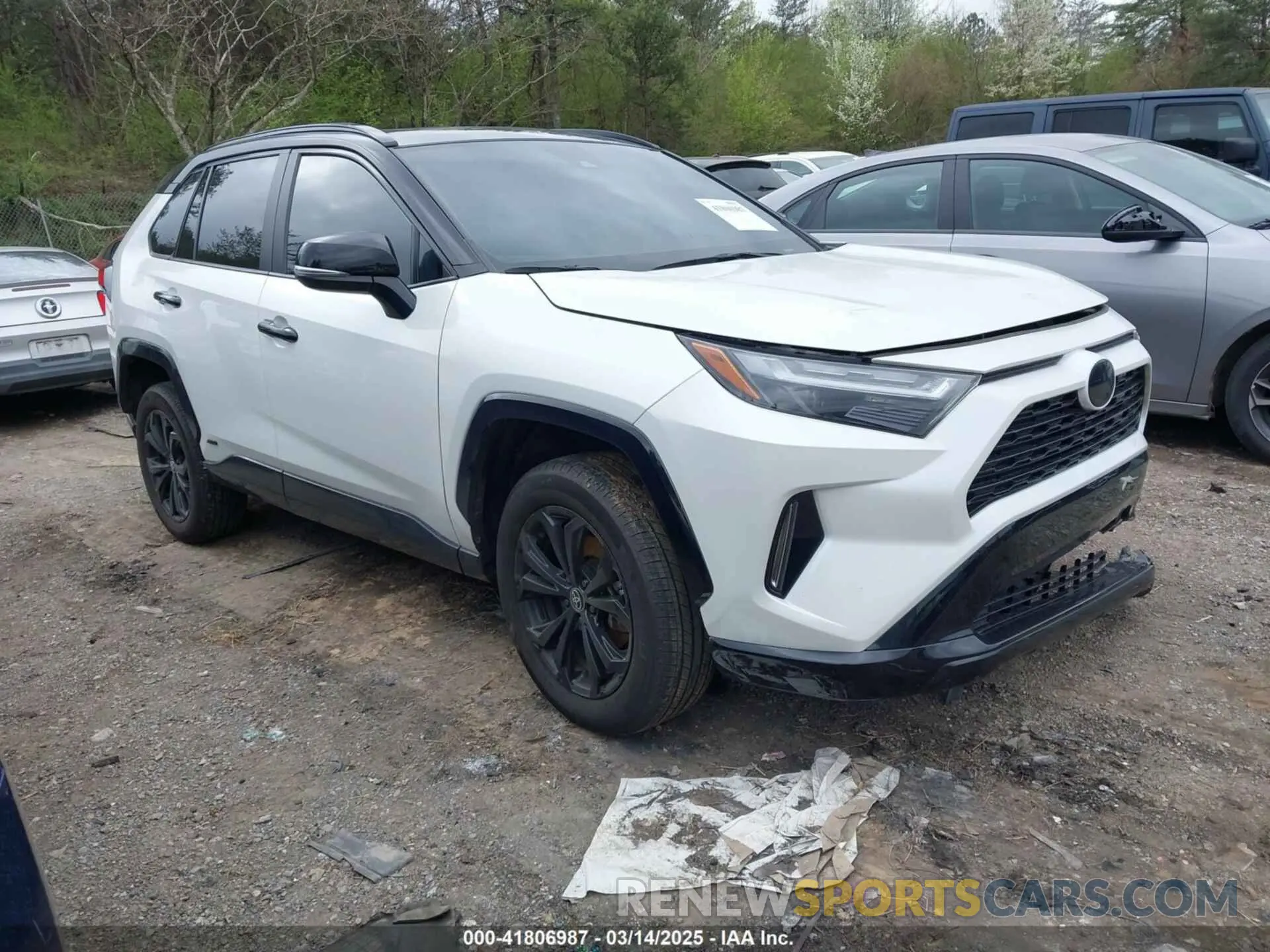 1 fotografías del automóvil dañado 2T3E6RFV7PW041310 TOYOTA RAV4 HYBRID 2023